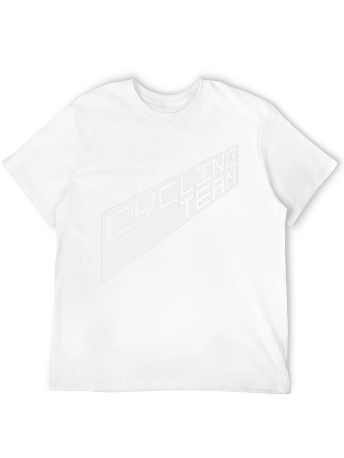 Cycling Team Graphic Tee - Black