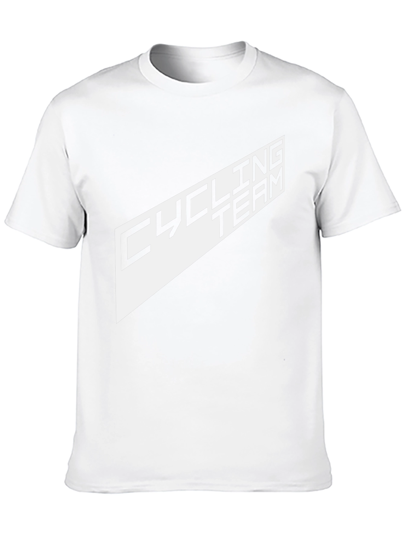 Cycling Team Graphic Tee - Black