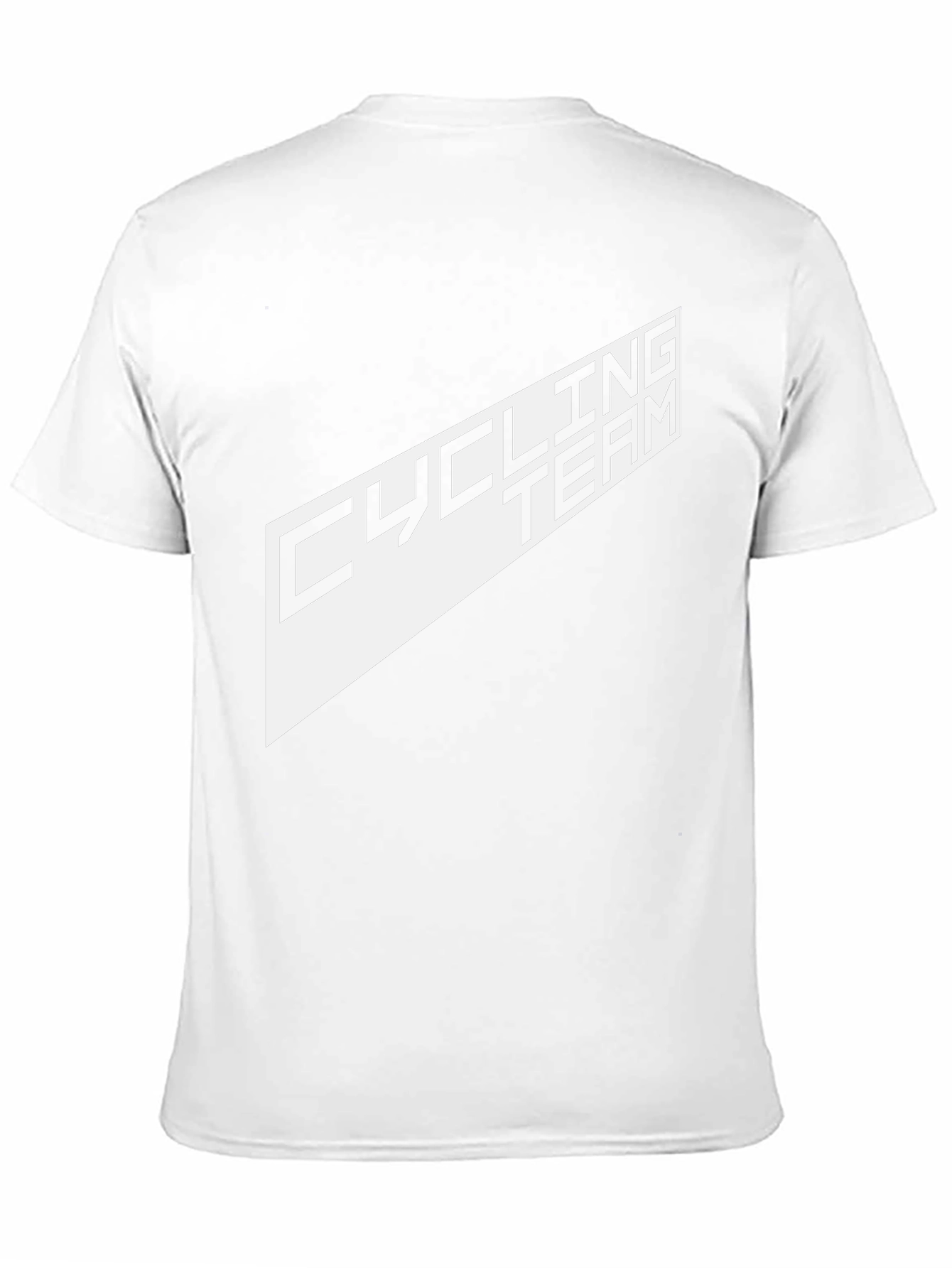 Cycling Team Graphic Tee - Black