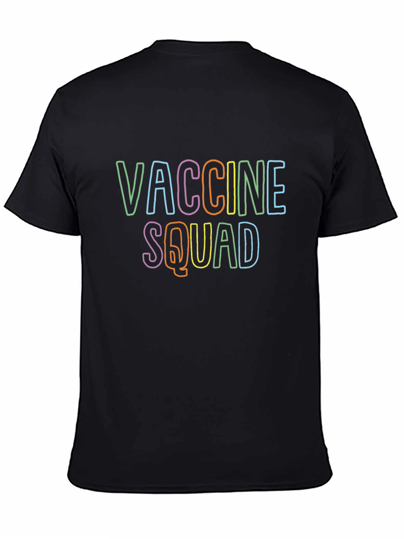 Vaccine Squad Graphic Tee - Trendy Comfort