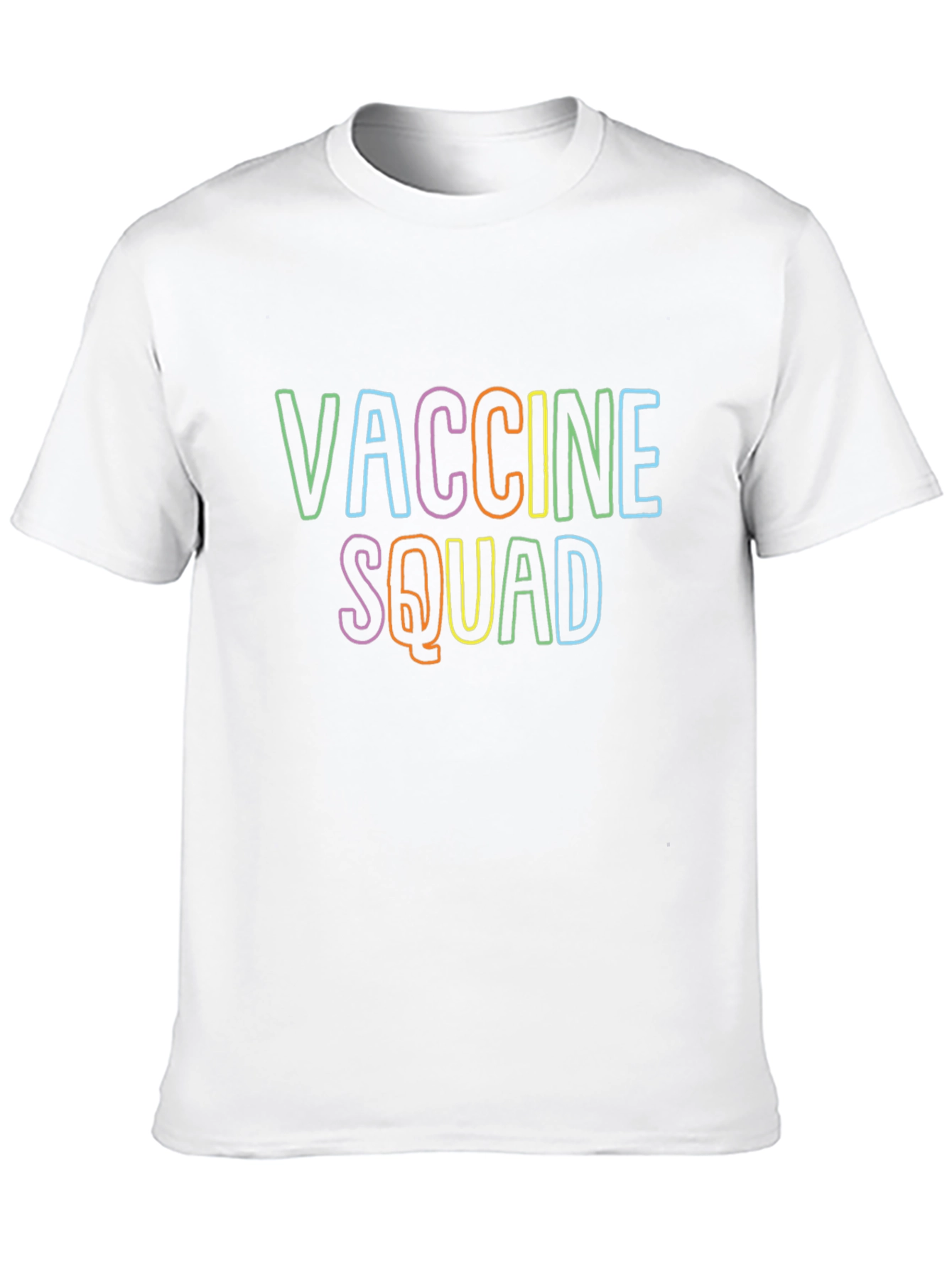 Vaccine Squad Graphic Tee - Trendy Comfort