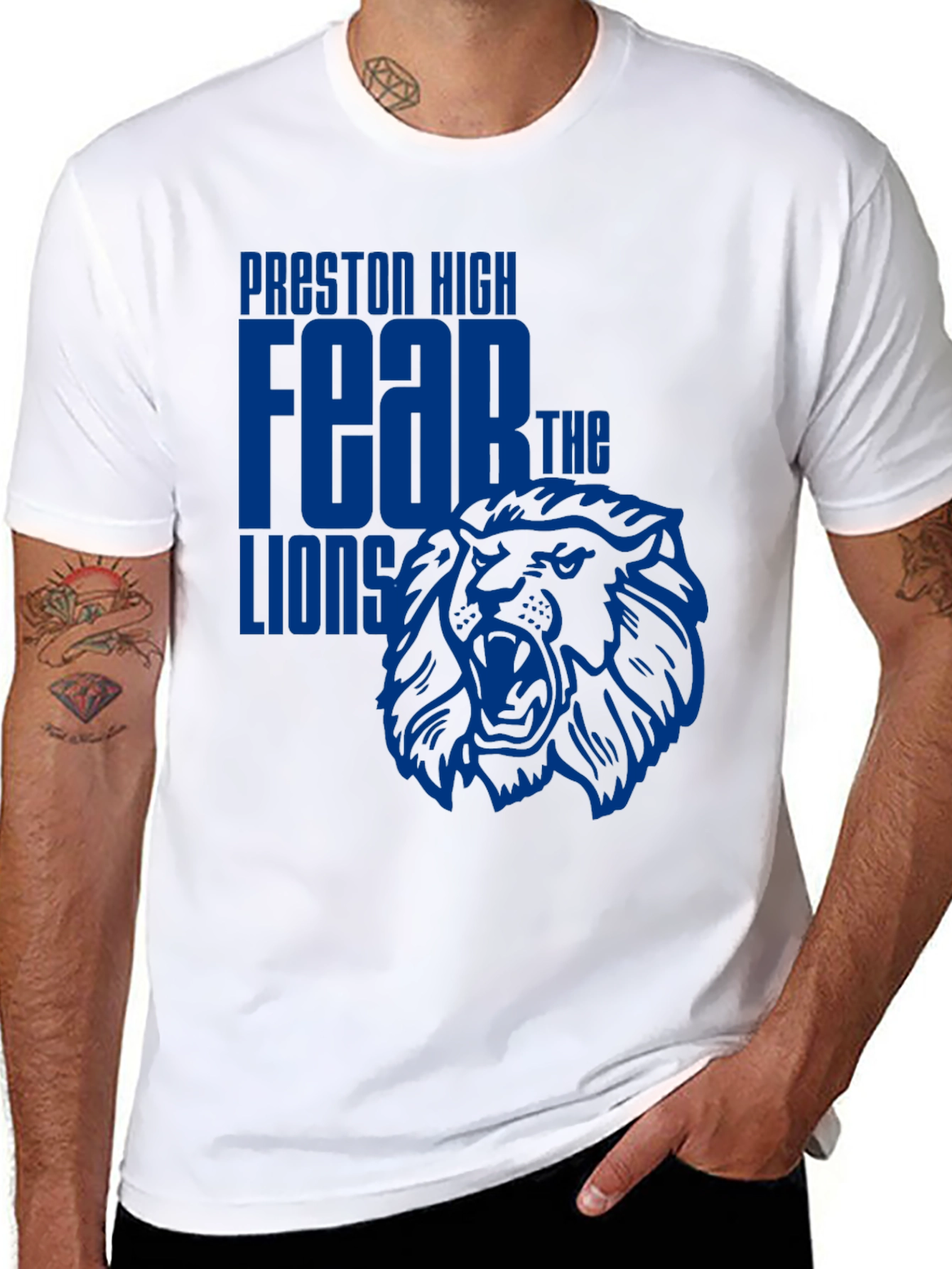 Preston High Fear the Lions Graphic T-Shirt