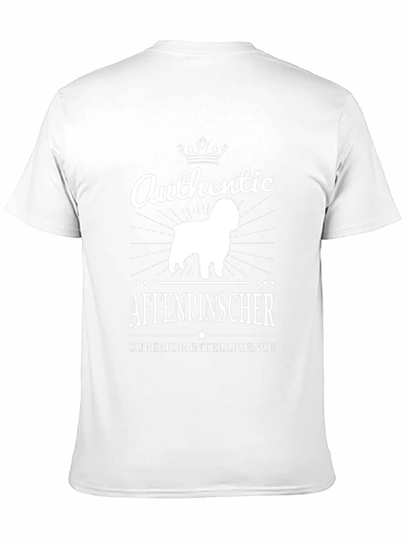 Authentic Affenpinscher T-Shirt - Superior Intelligence