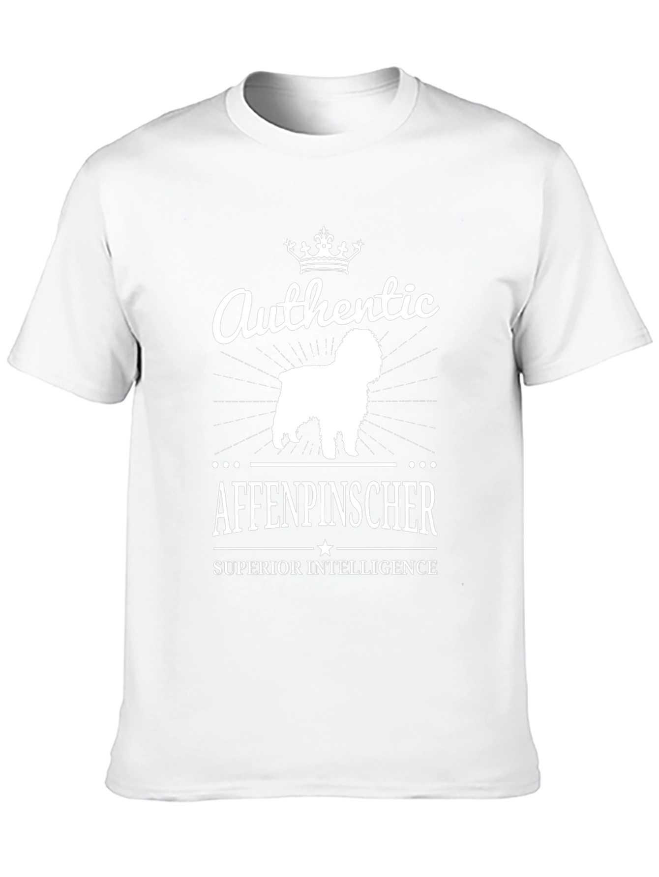 Authentic Affenpinscher T-Shirt - Superior Intelligence