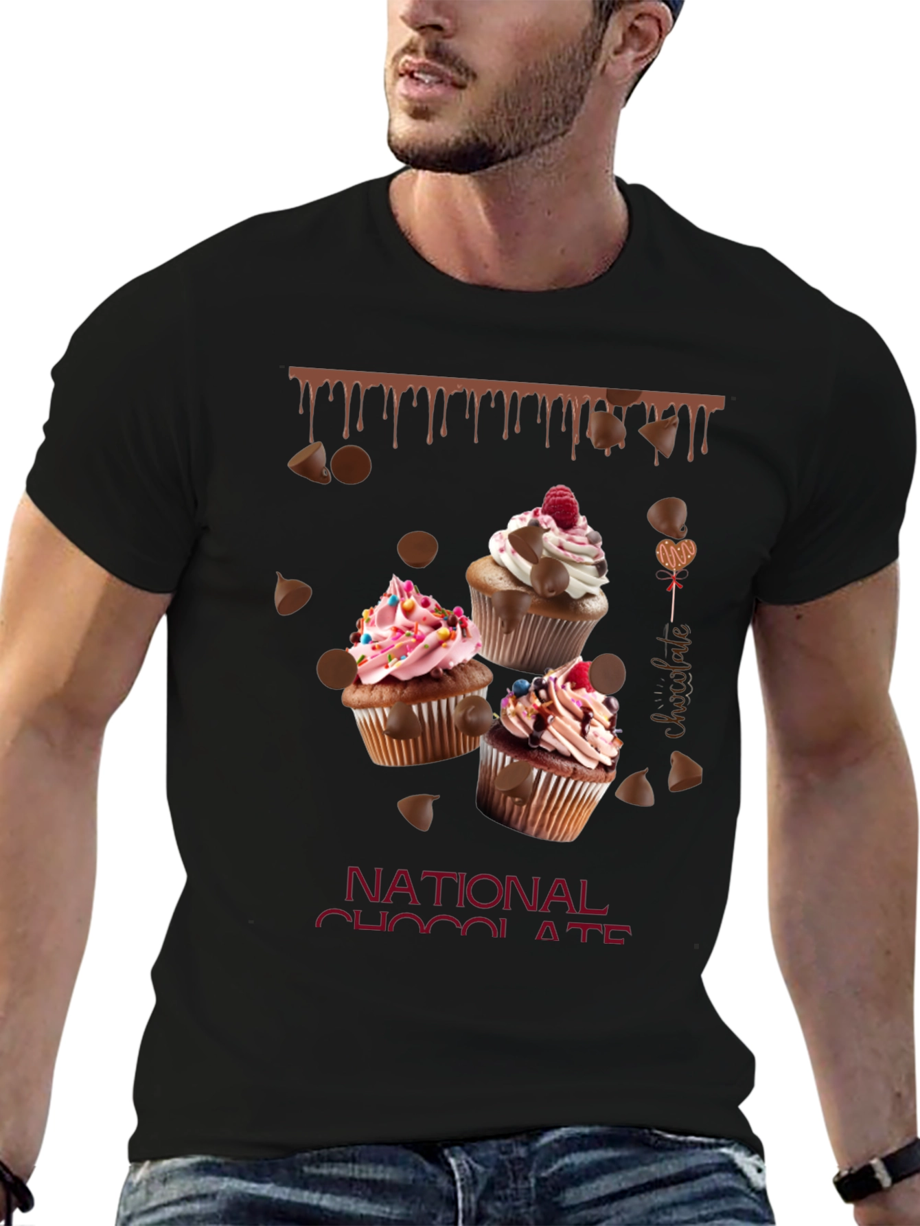 National Chocolate Day Cupcake T-Shirt