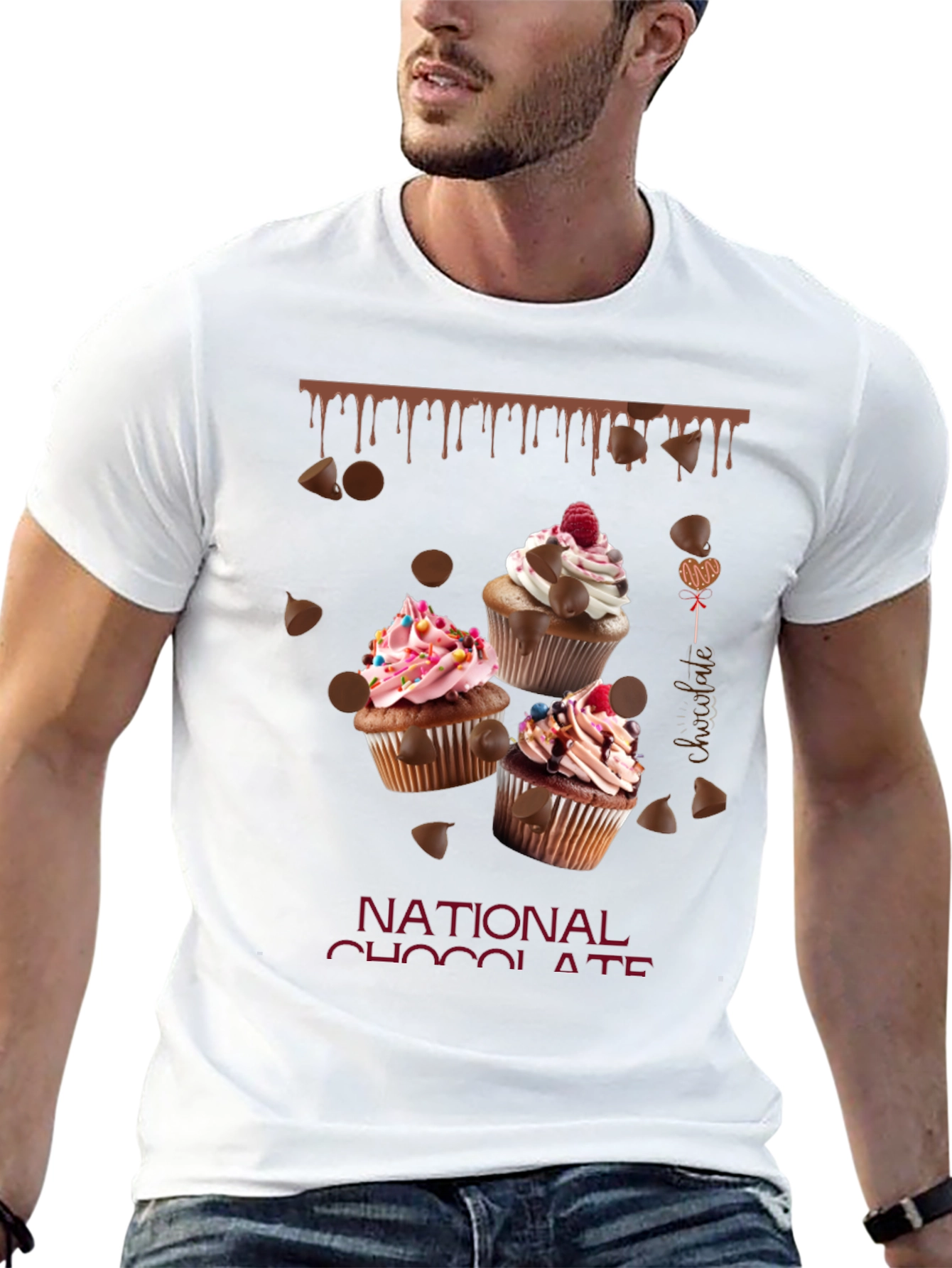 National Chocolate Day Cupcake T-Shirt