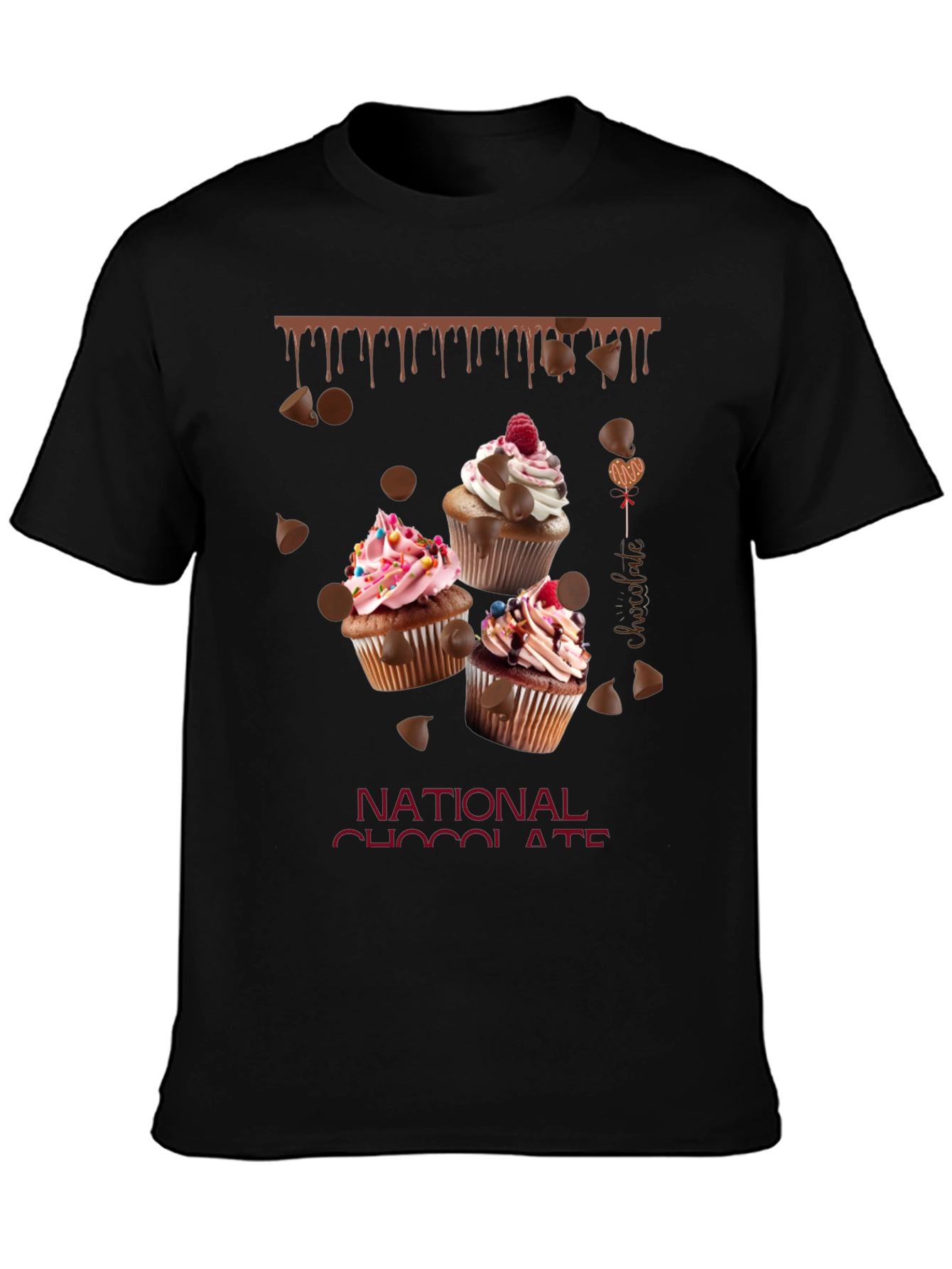 National Chocolate Day Cupcake T-Shirt