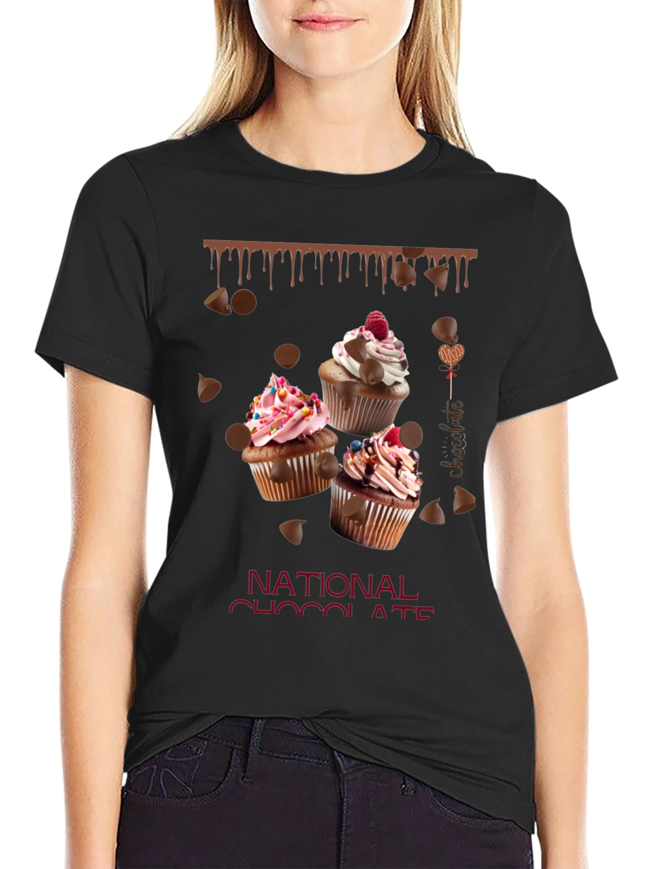 National Chocolate Day Cupcake T-Shirt