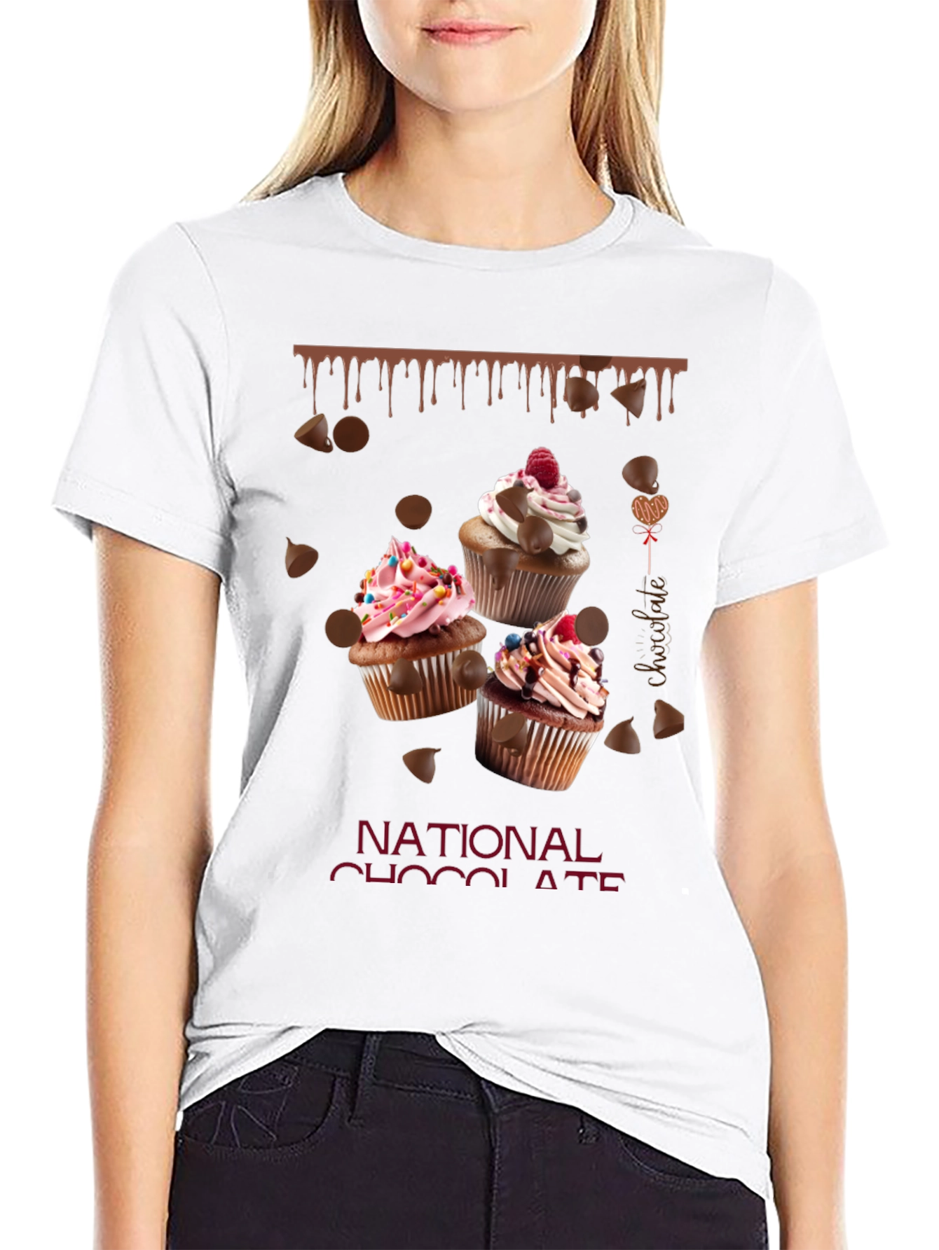 National Chocolate Day Cupcake T-Shirt
