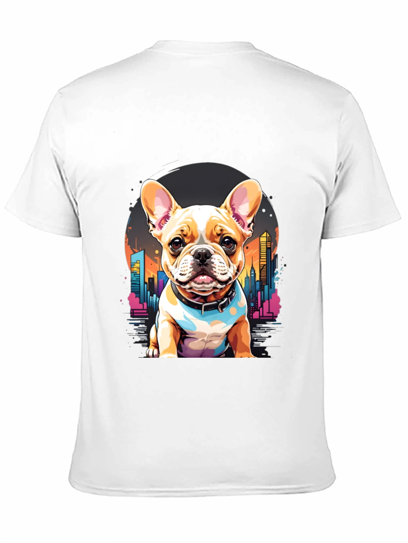 French Bulldog Cityscape T-Shirt