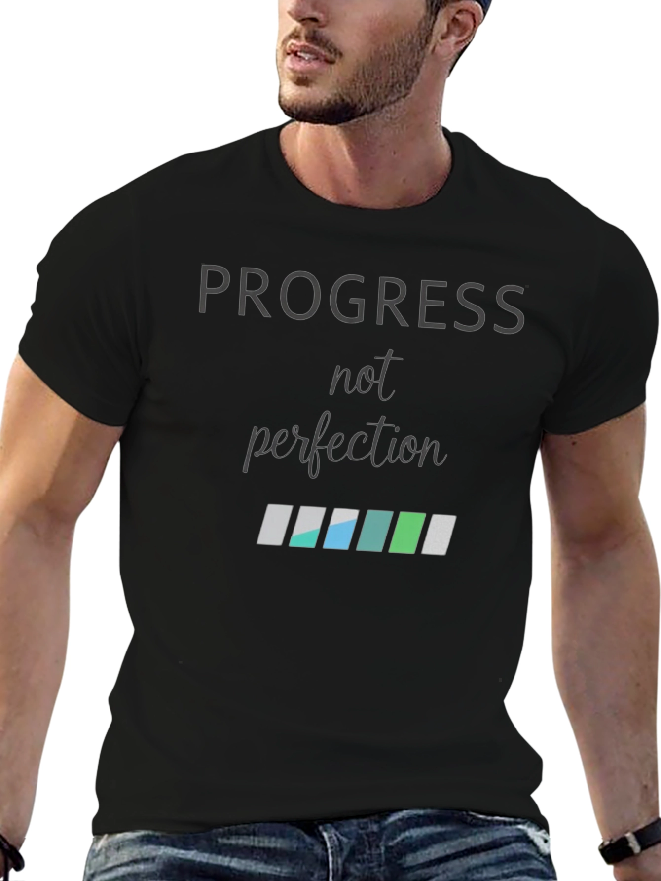 Progress Not Perfection Graphic T-Shirt