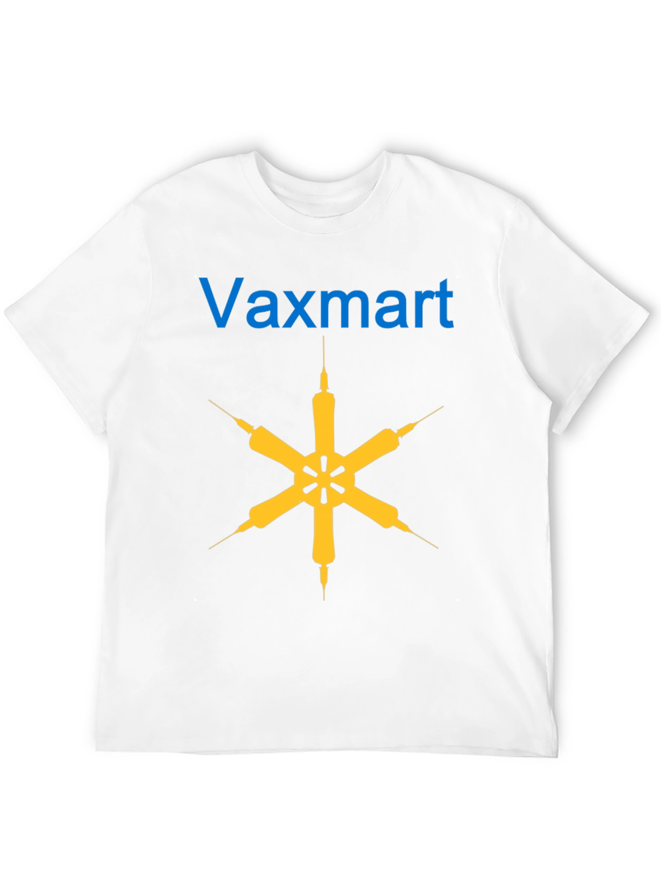 Vaxmart Graphic T-Shirt - Unique Syringe Design