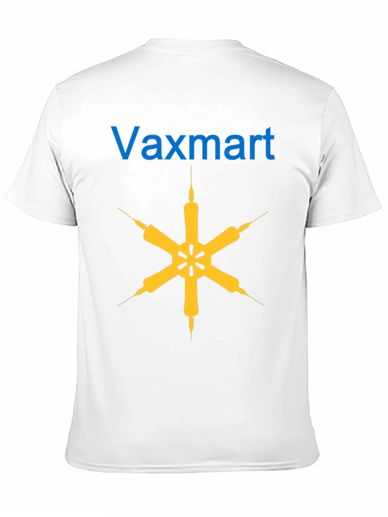 Vaxmart Graphic T-Shirt - Unique Syringe Design