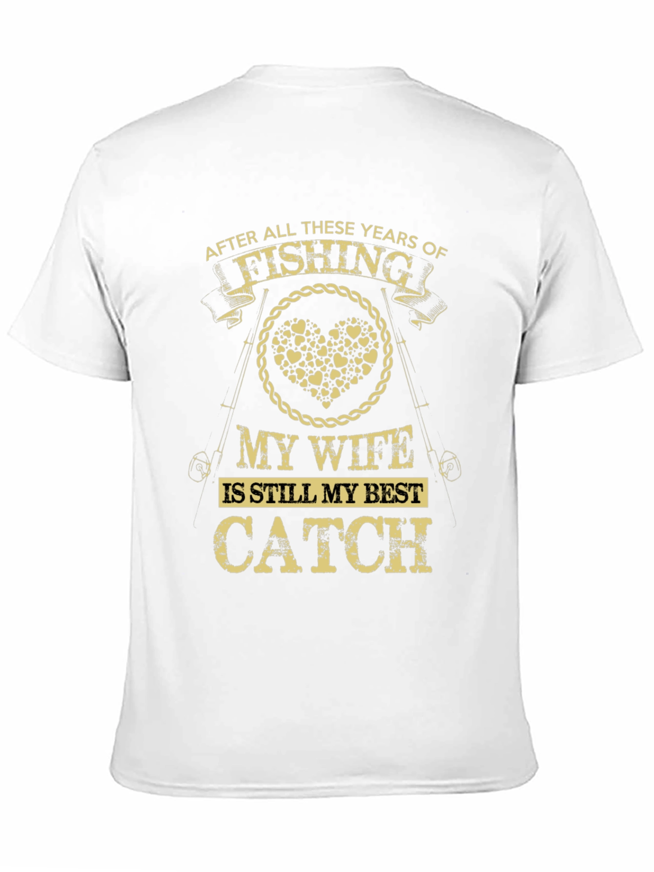 Fishing Wife Best Catch Graphic Tee