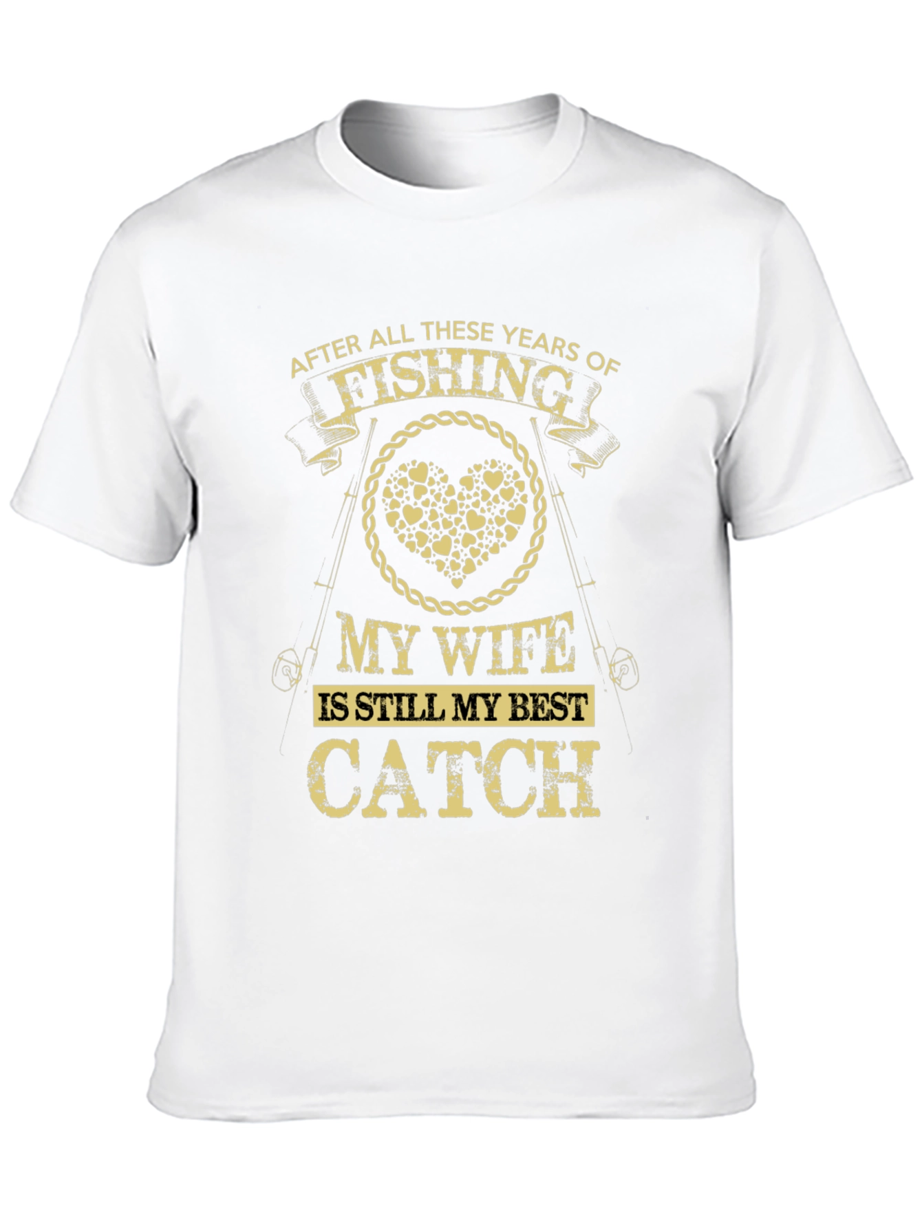 Fishing Wife Best Catch Graphic Tee