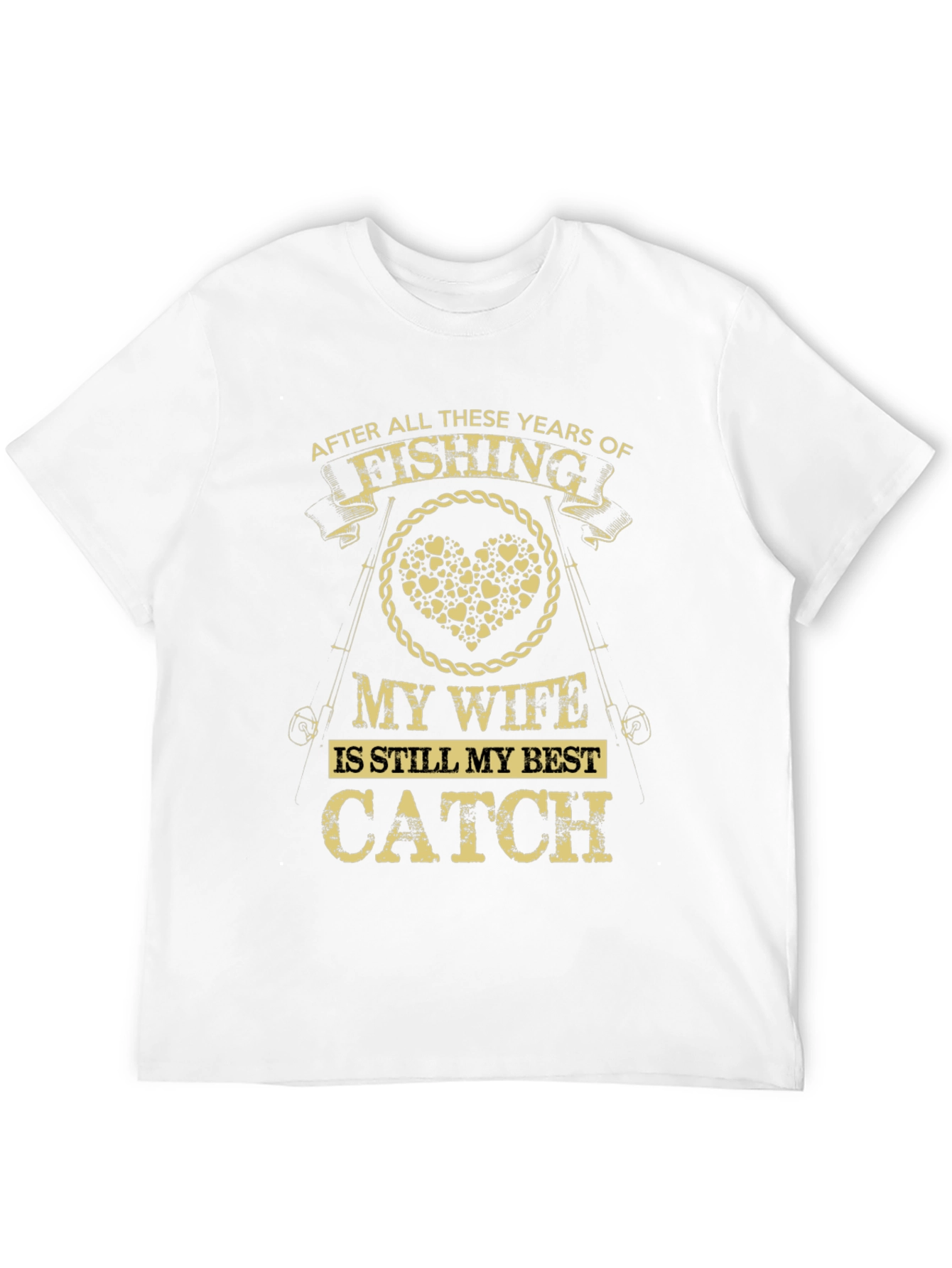 Fishing Wife Best Catch Graphic Tee