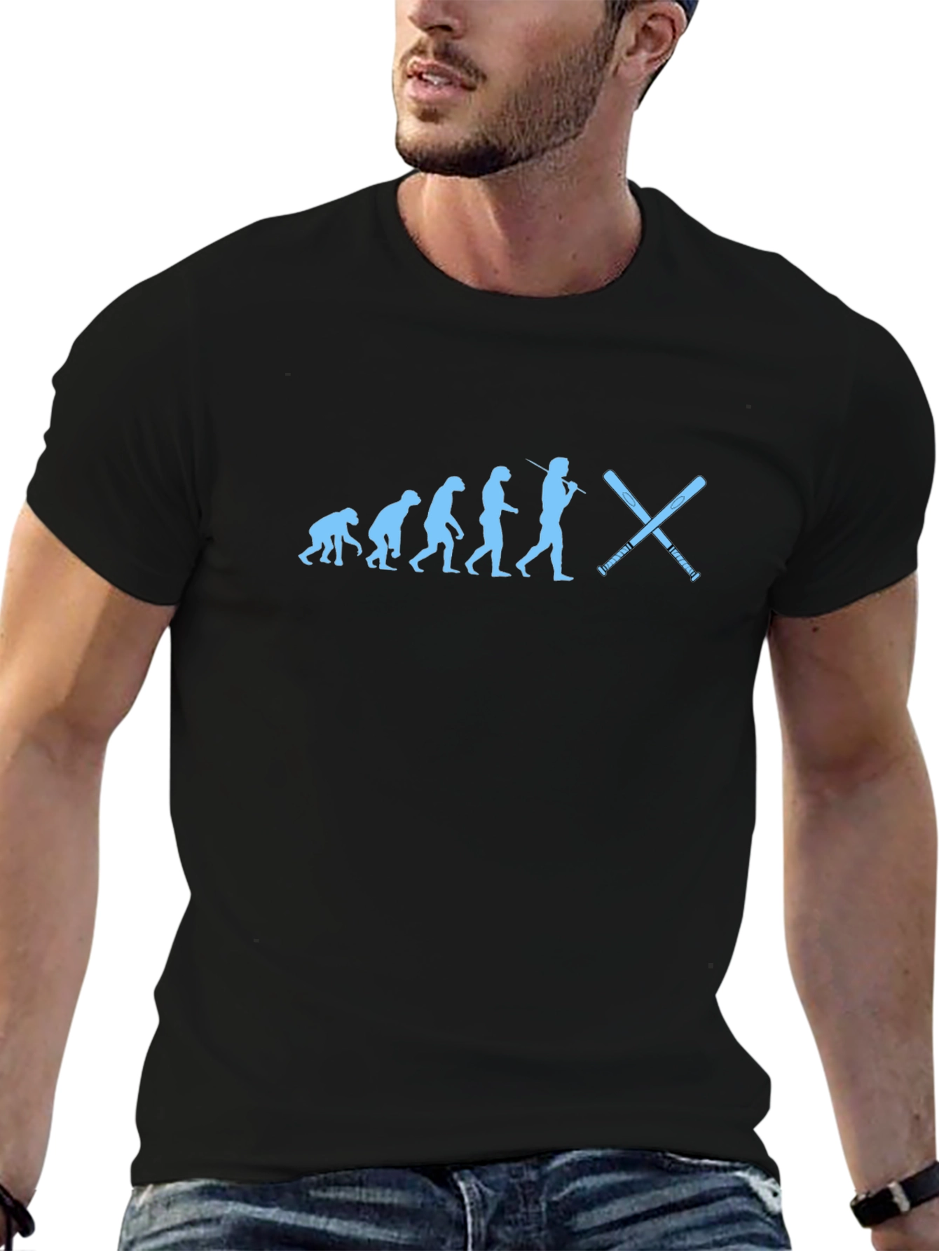 Baseball Evolution T-Shirt - Funny Sports Tee