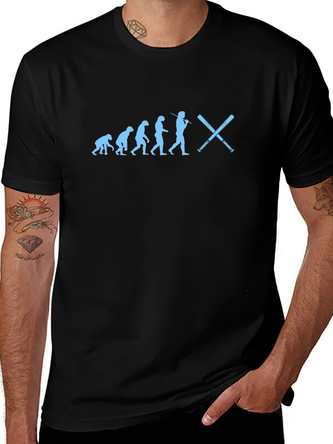 Baseball Evolution T-Shirt - Funny Sports Tee
