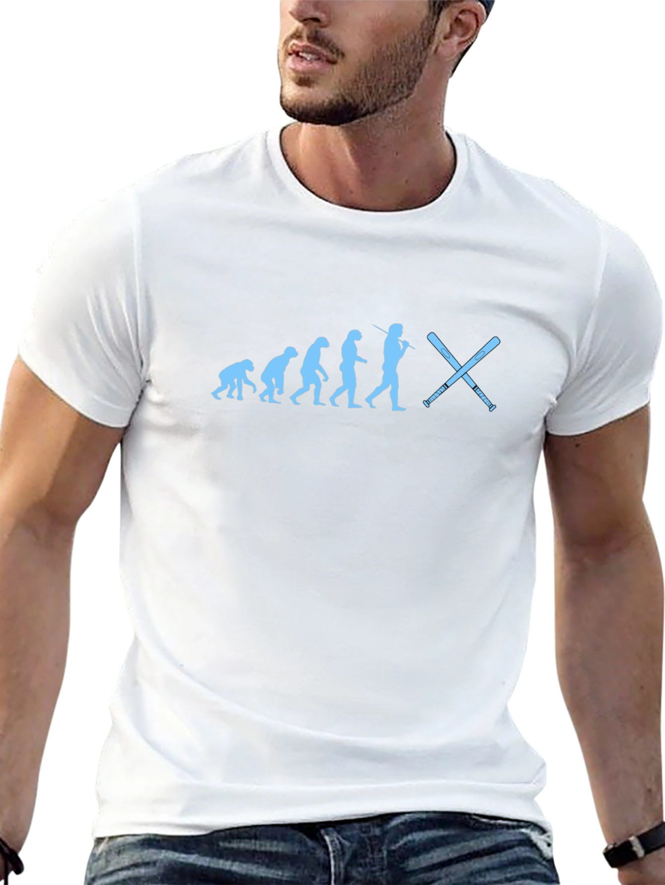 Baseball Evolution T-Shirt - Funny Sports Tee