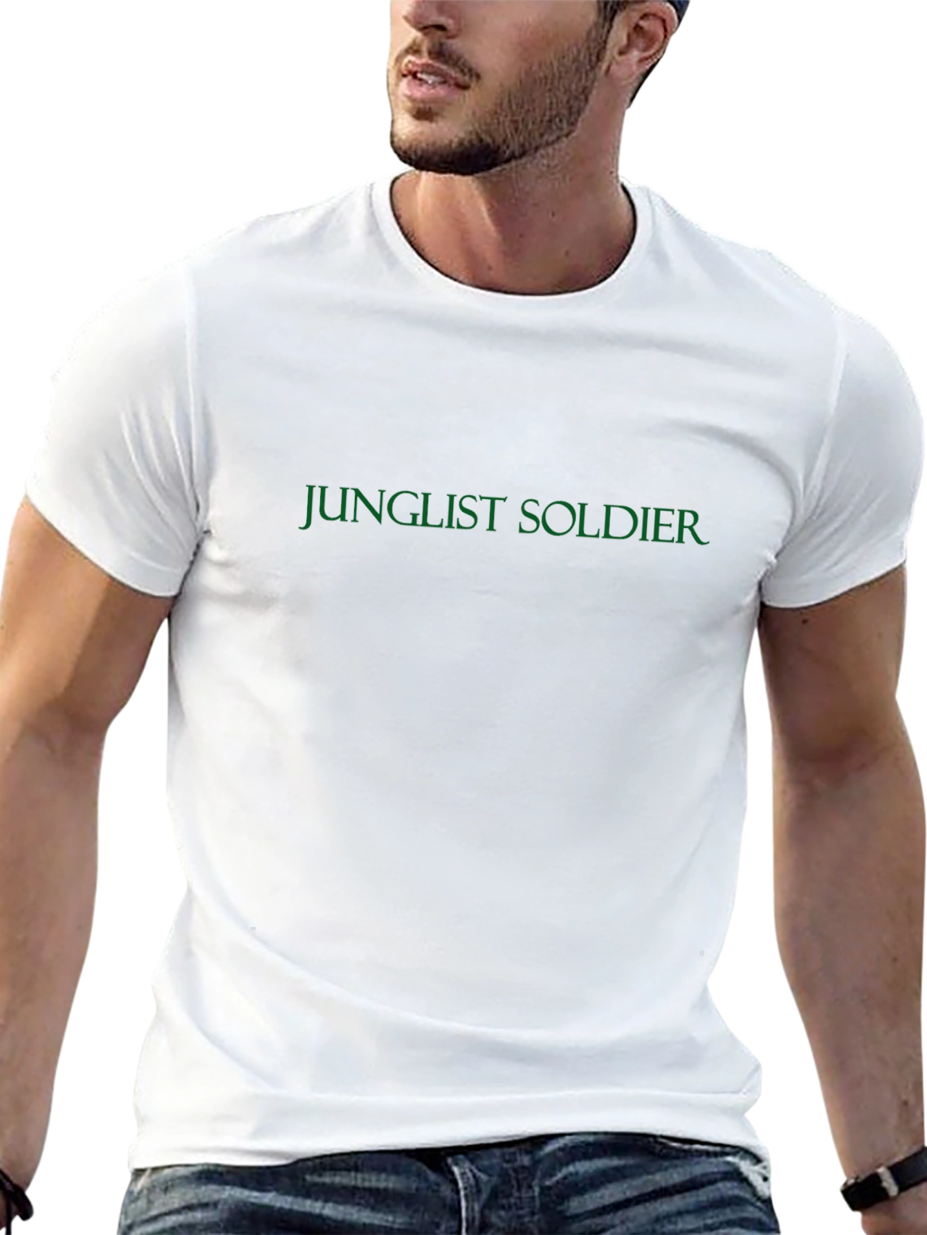 JUNGLE SOLDIER Black T-Shirt
