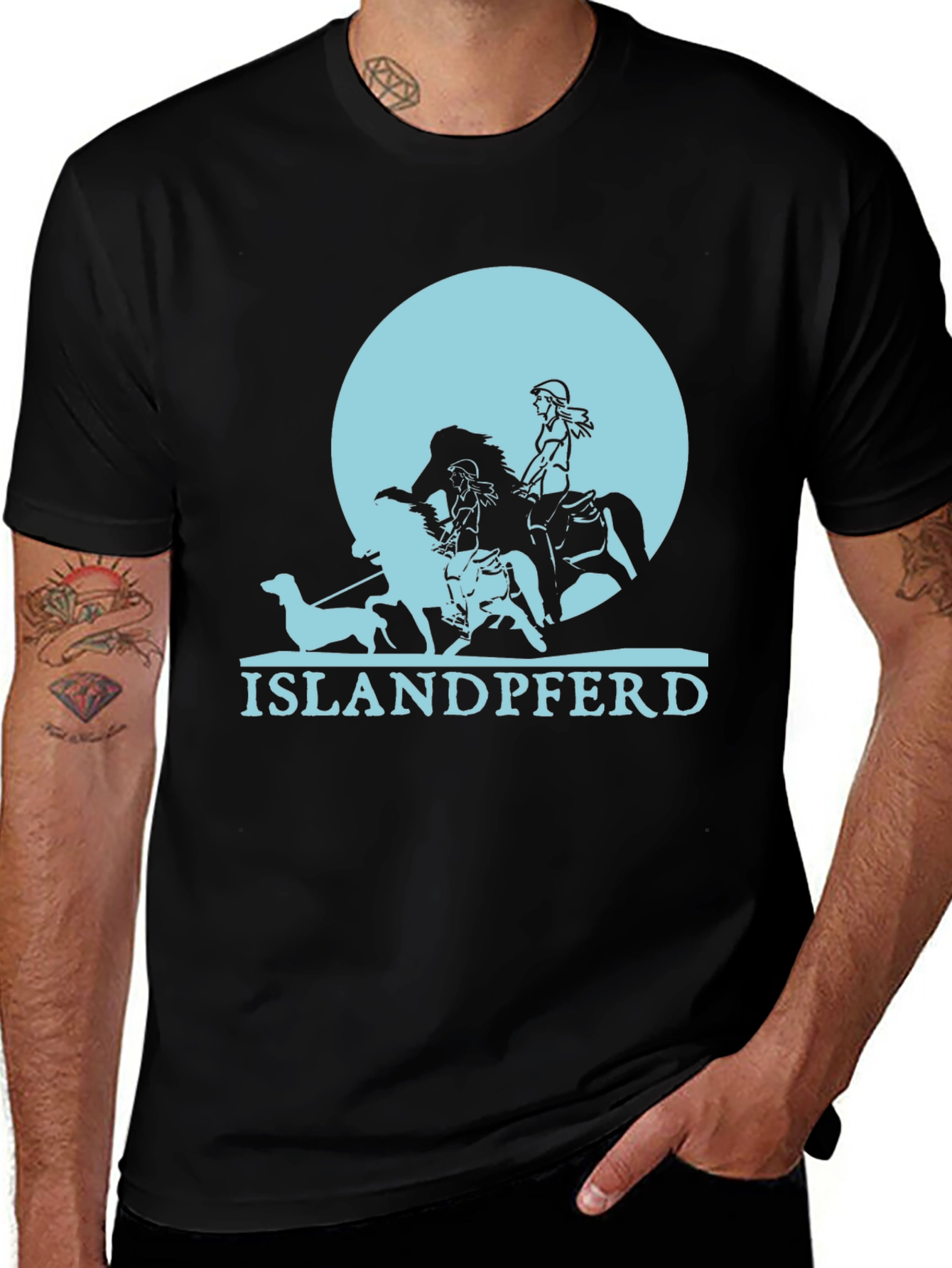 Icelandic Horse T-Shirt - Islandpferd Tee