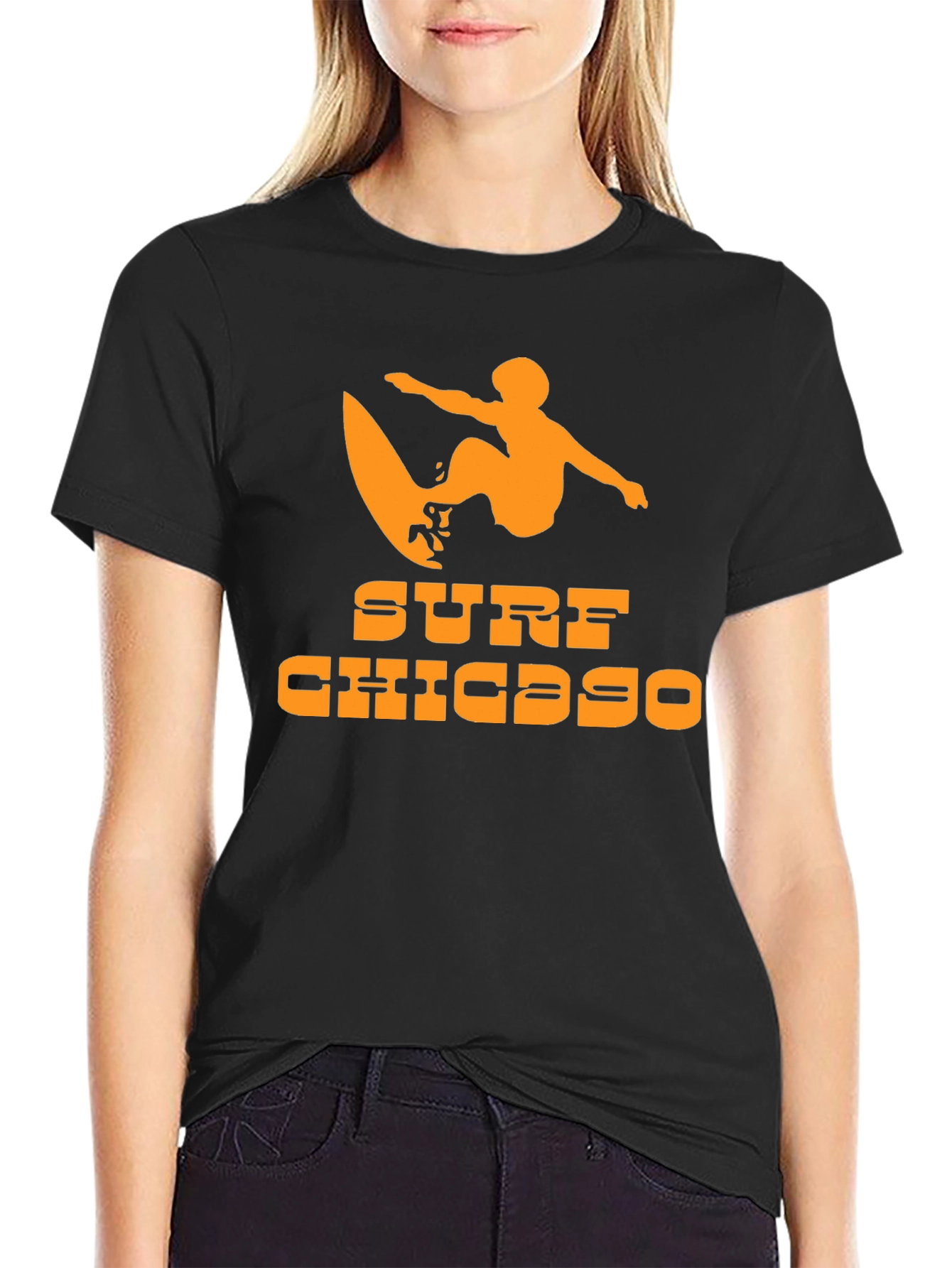 Surf Chicago Graphic Tee - Cool Beach Vibes