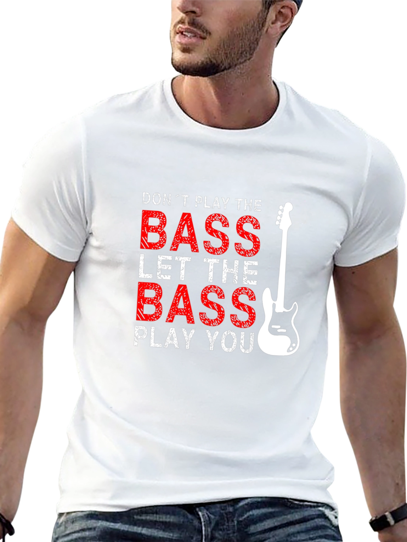Bass Guitar T-Shirt: Dont Play the Bass