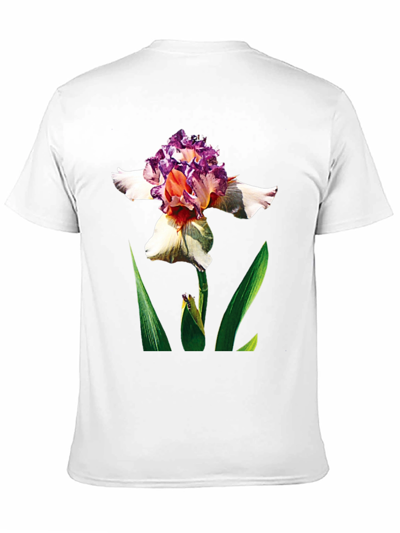 Floral Graphic Black Tee