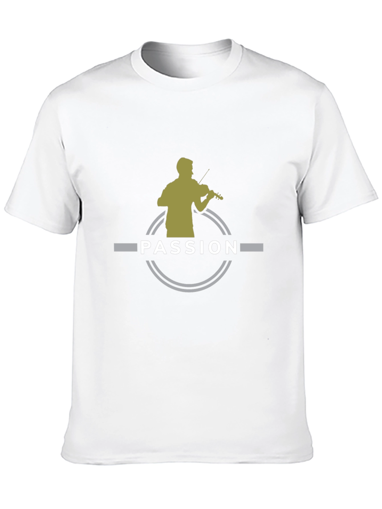 Passion Violinist Graphic Tee - Black