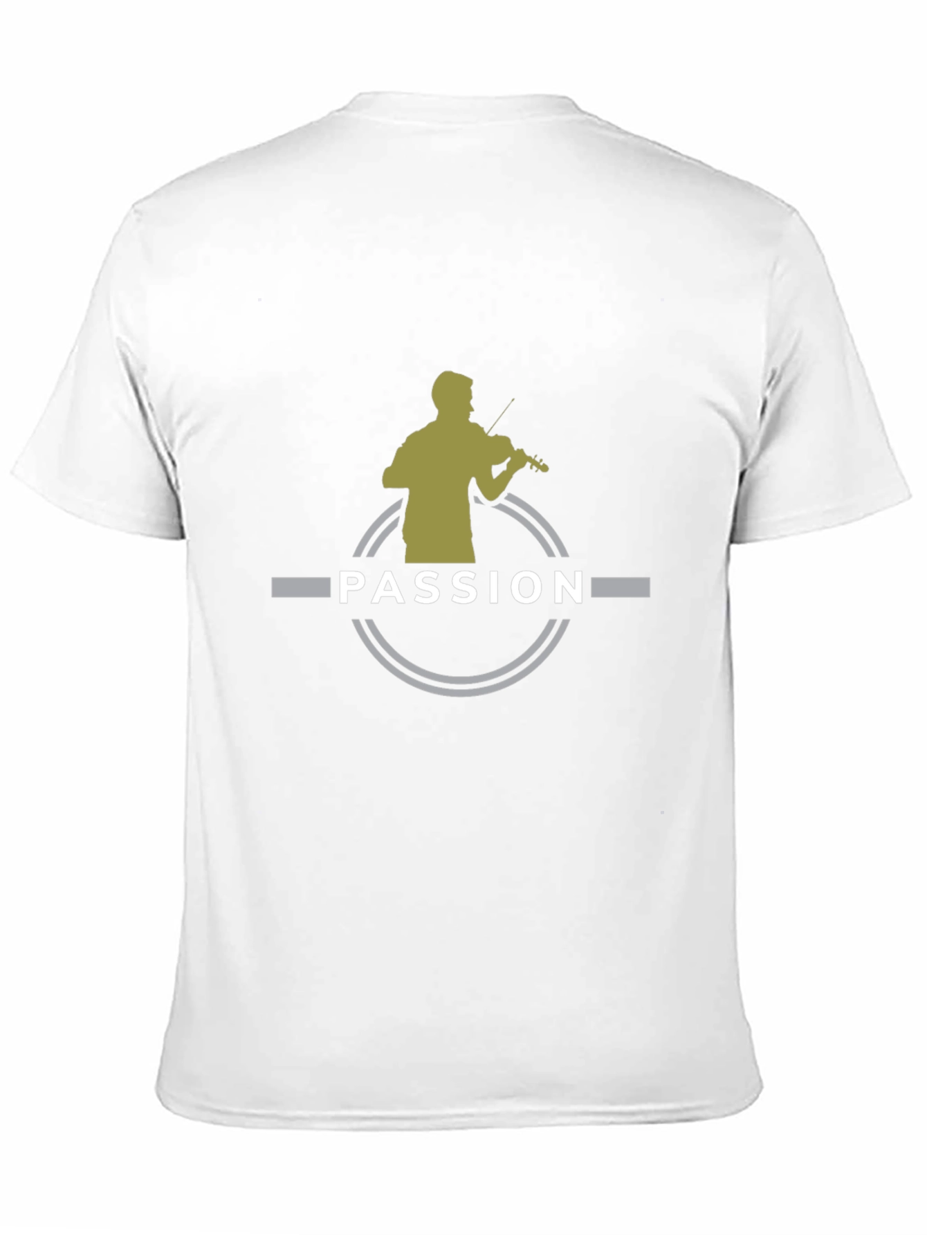 Passion Violinist Graphic Tee - Black