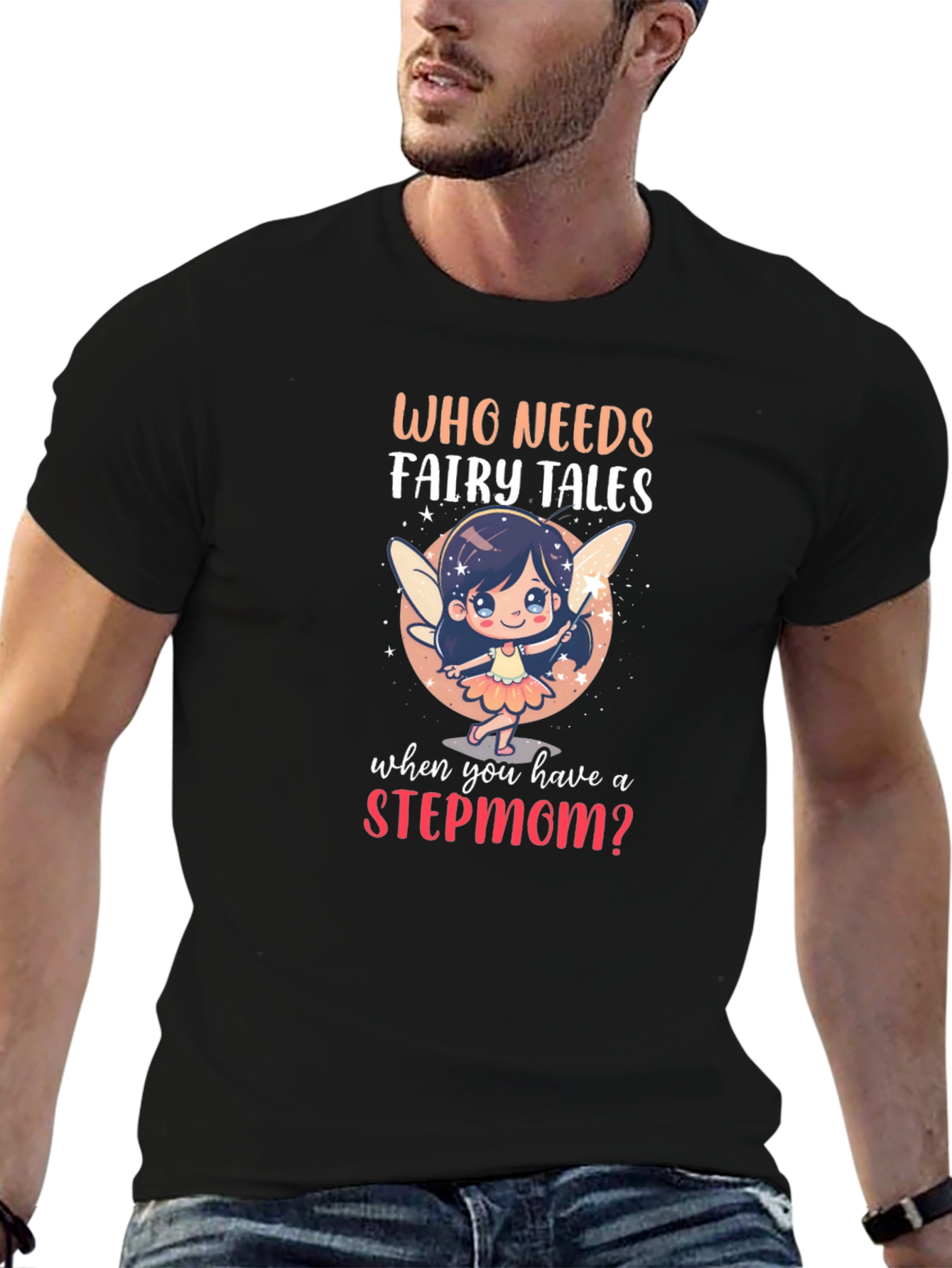 Stepmom Fairy Tale Graphic T-Shirt