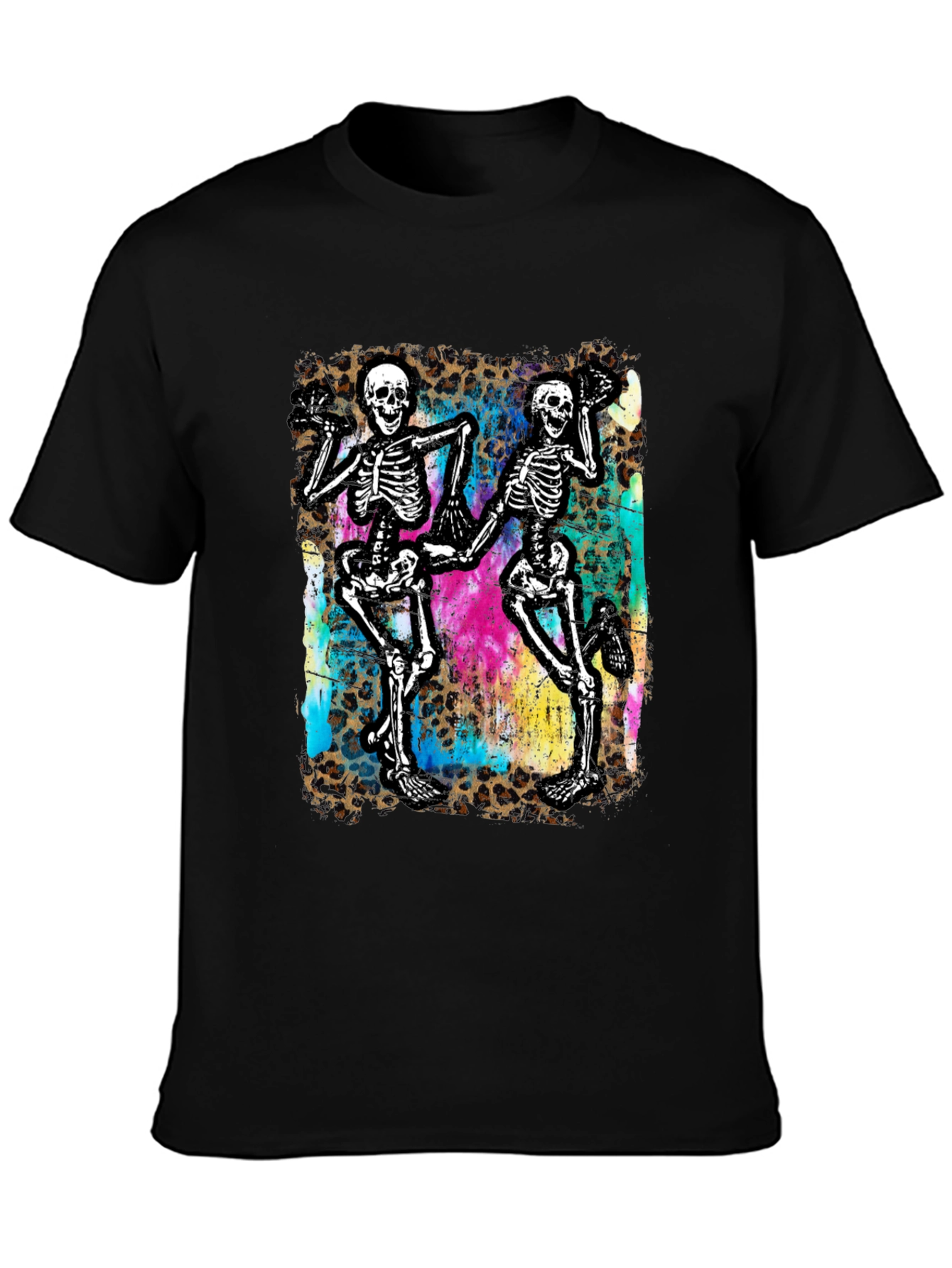 Dancing Skeleton Graphic Tee