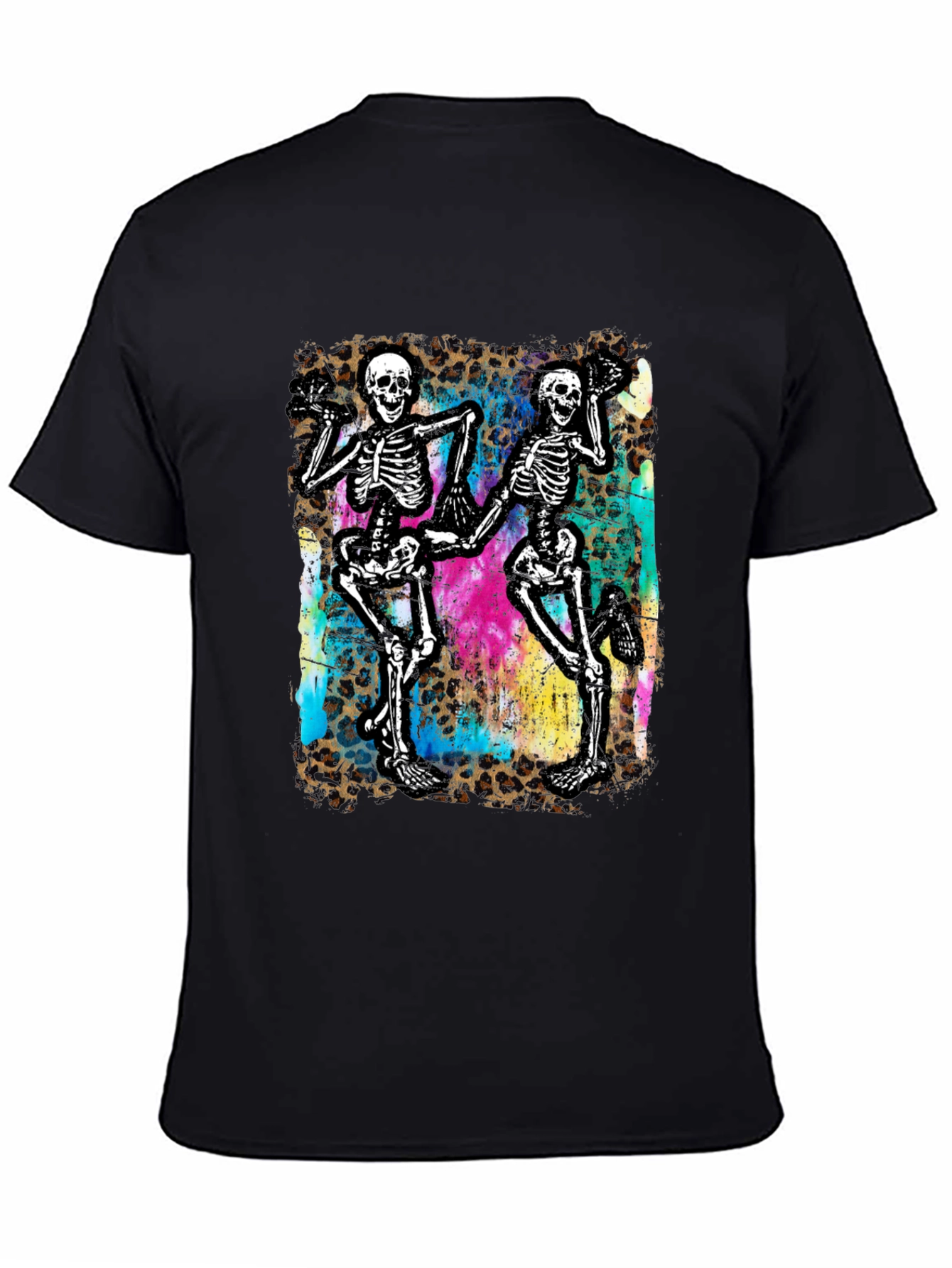 Dancing Skeleton Graphic Tee