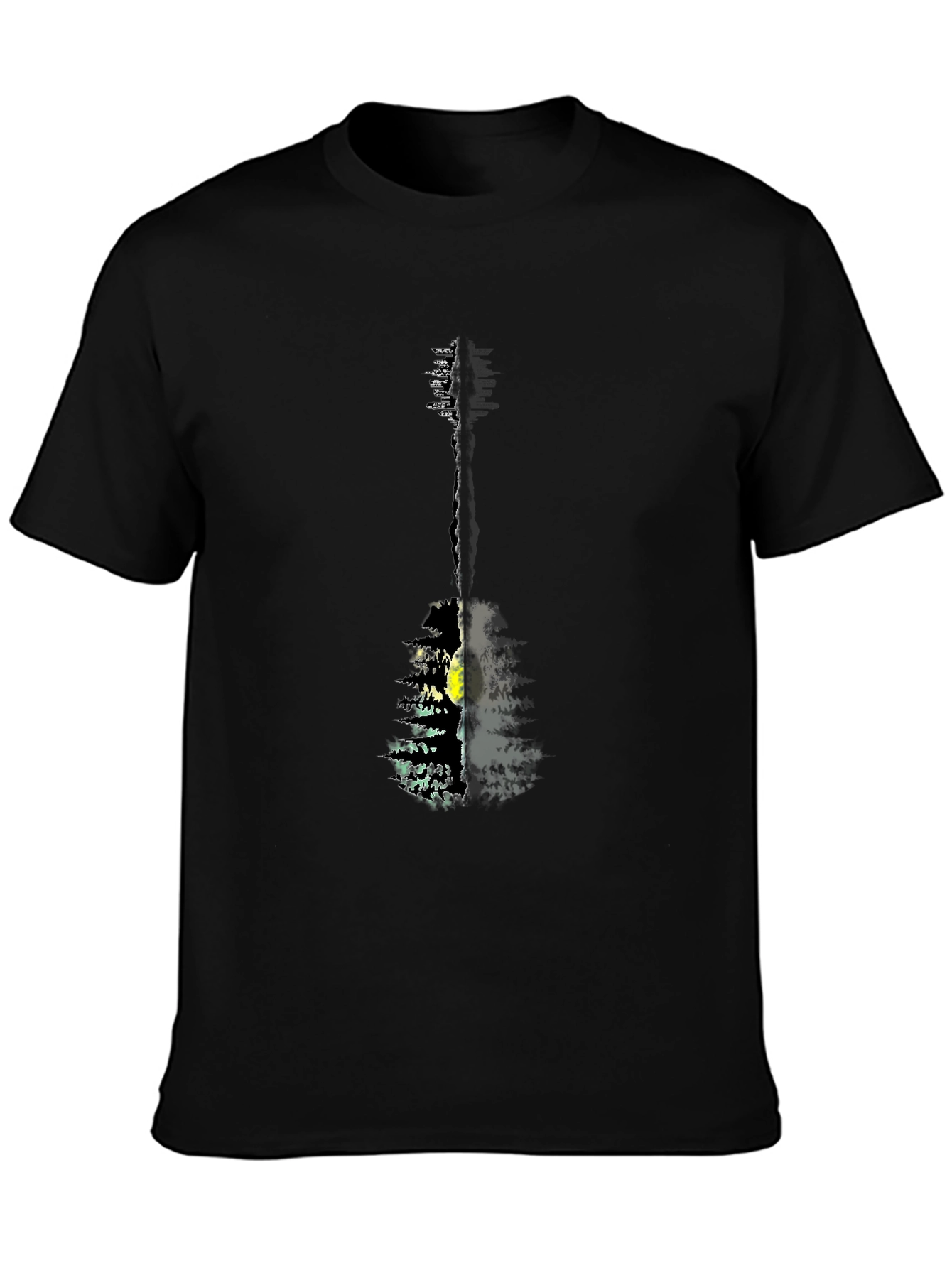Nature Guitar Graphic Tee