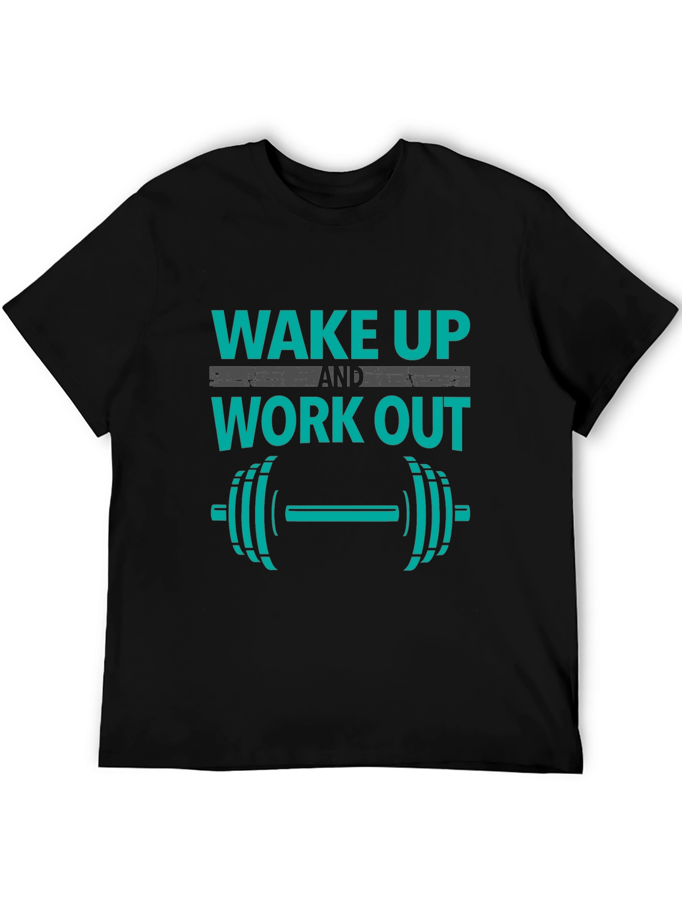 Wake Up Workout Tee - Motivational Fitness Shirt