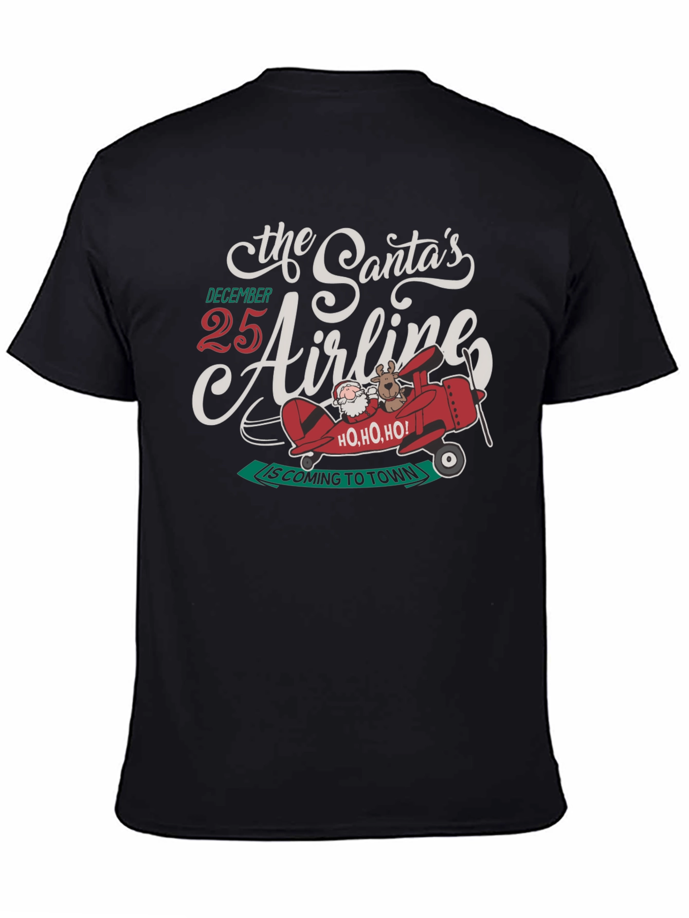 Santas Airline Christmas T-Shirt
