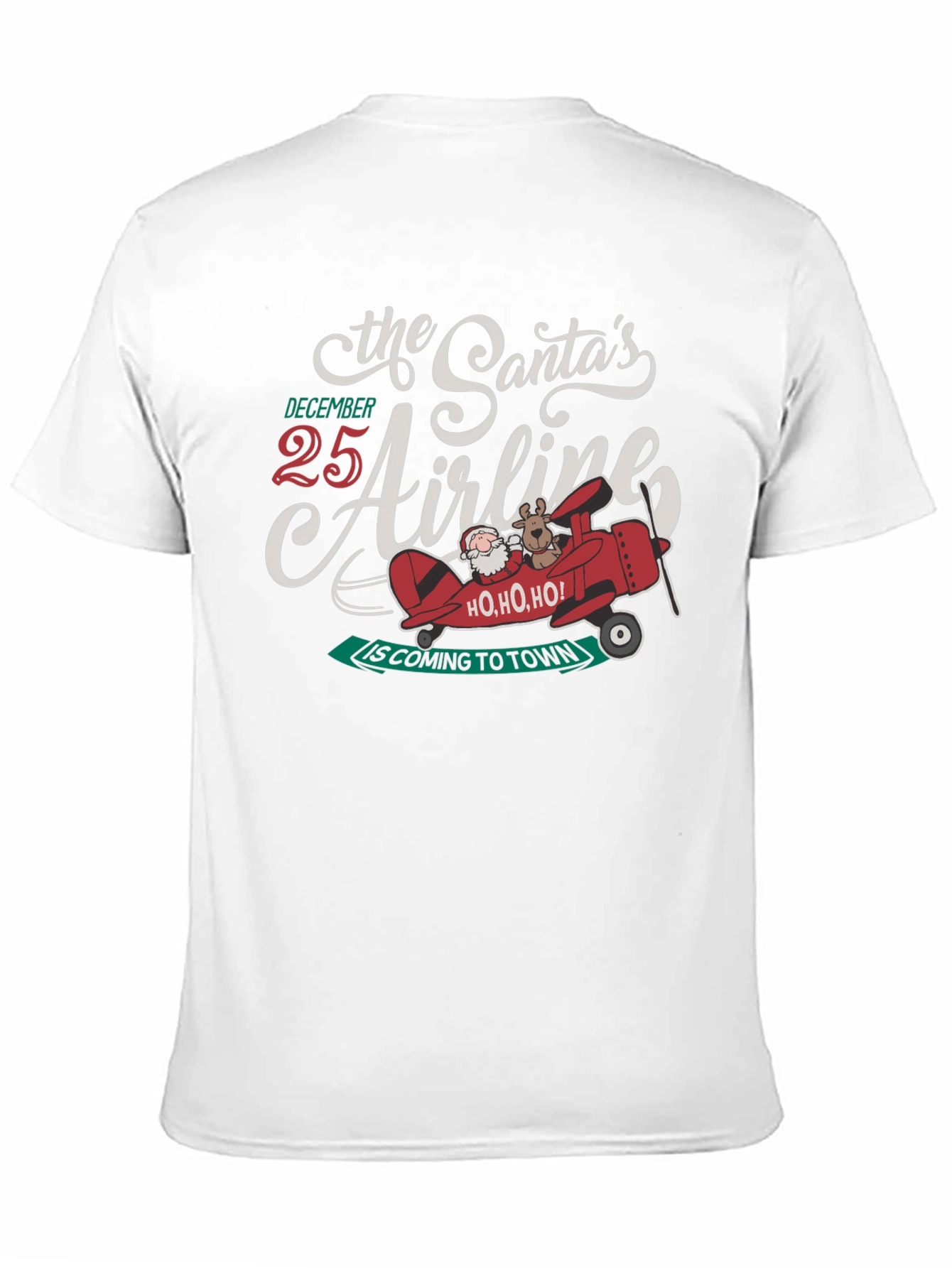 Santas Airline Christmas T-Shirt