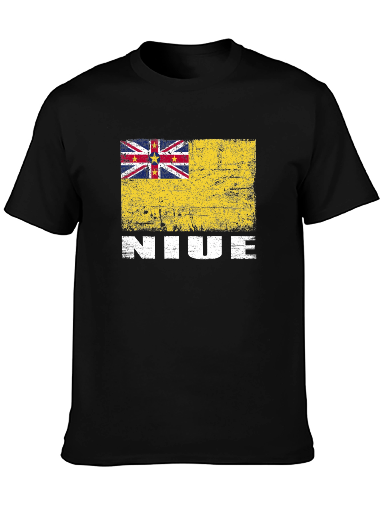 Niue Flag Graphic T-Shirt