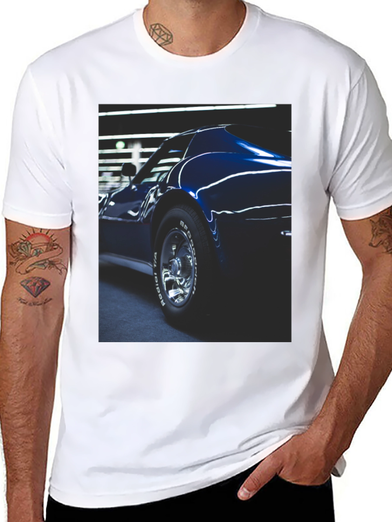 Classic Car Graphic Tee - Cool & Stylish