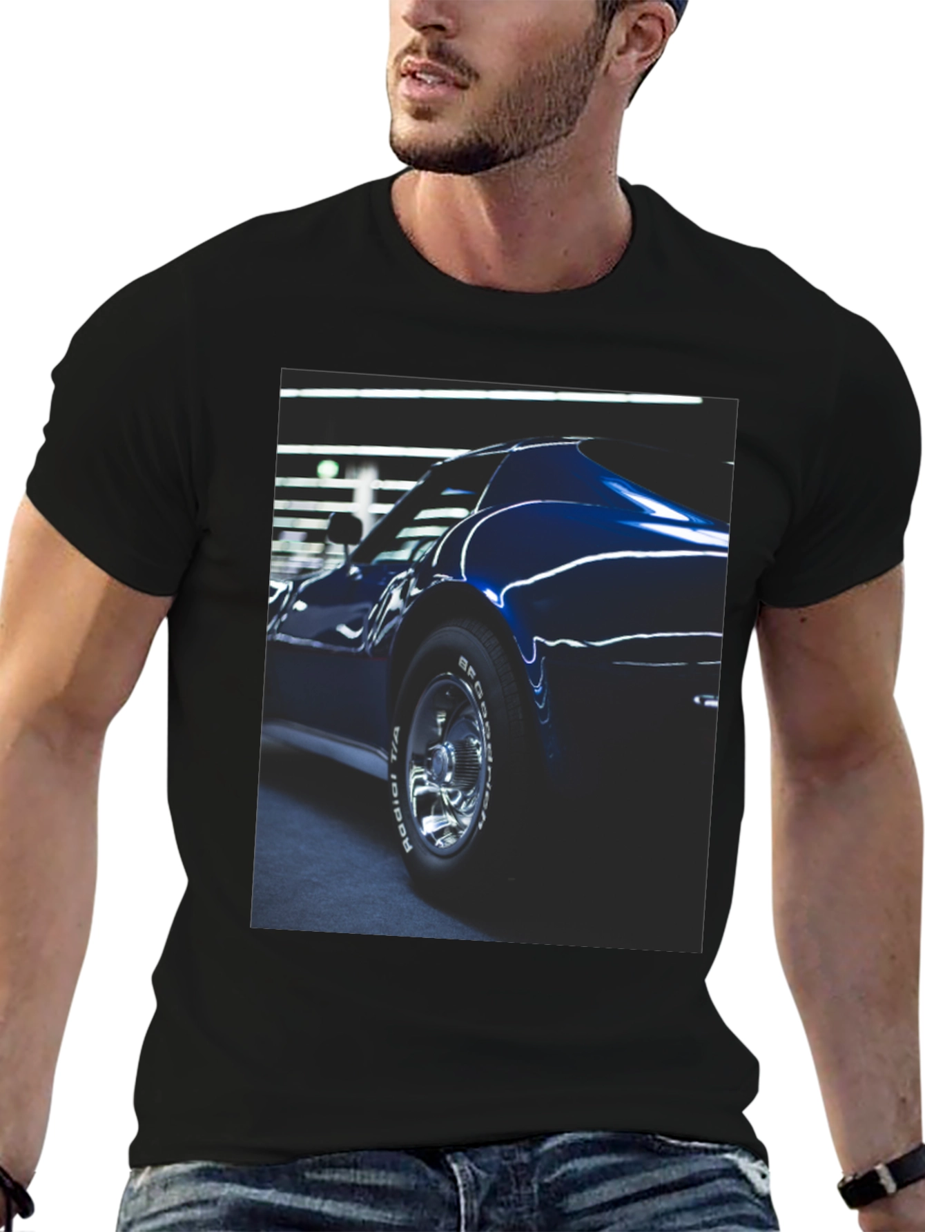 Classic Car Graphic Tee - Cool & Stylish