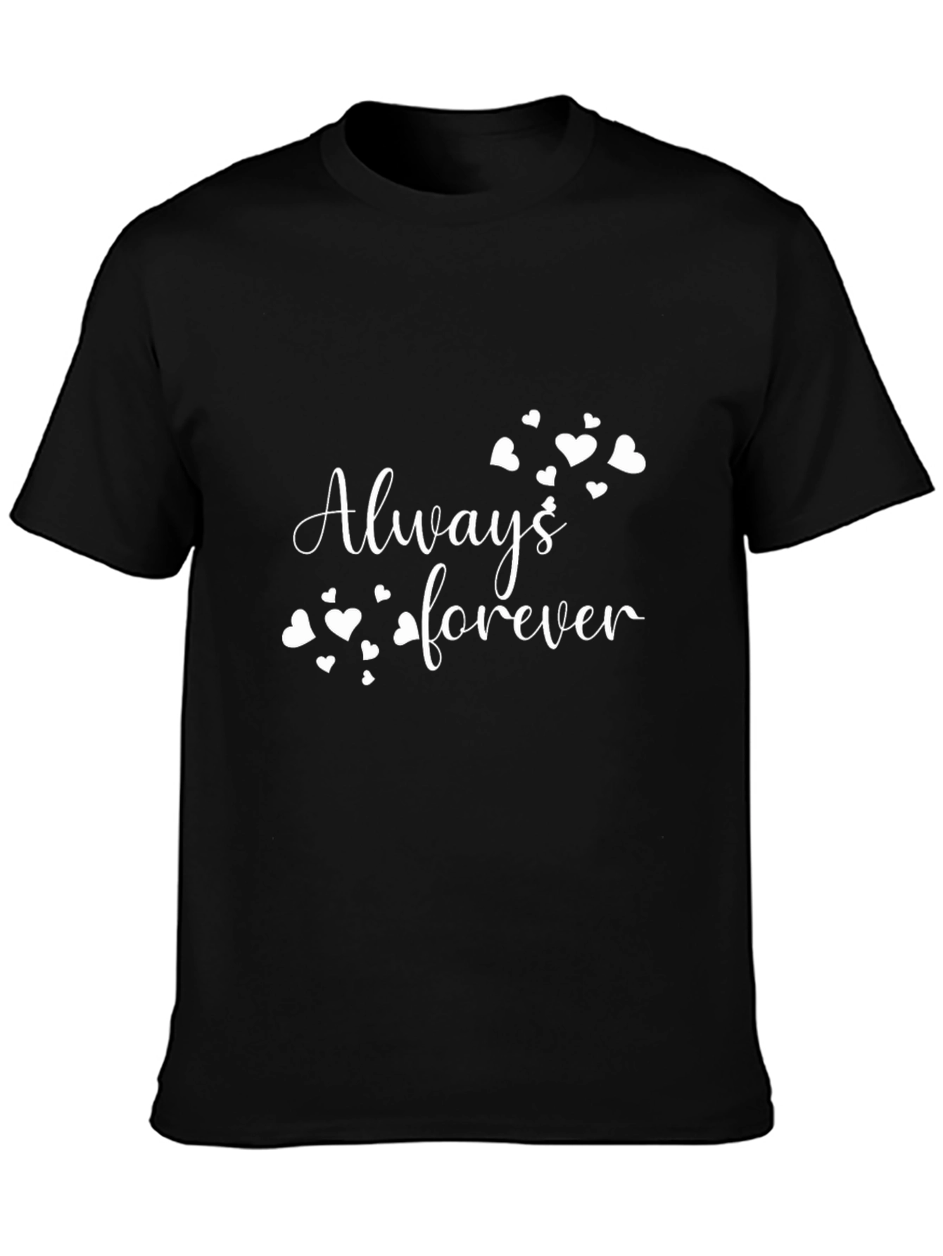 Always & Forever Graphic Tee - Black