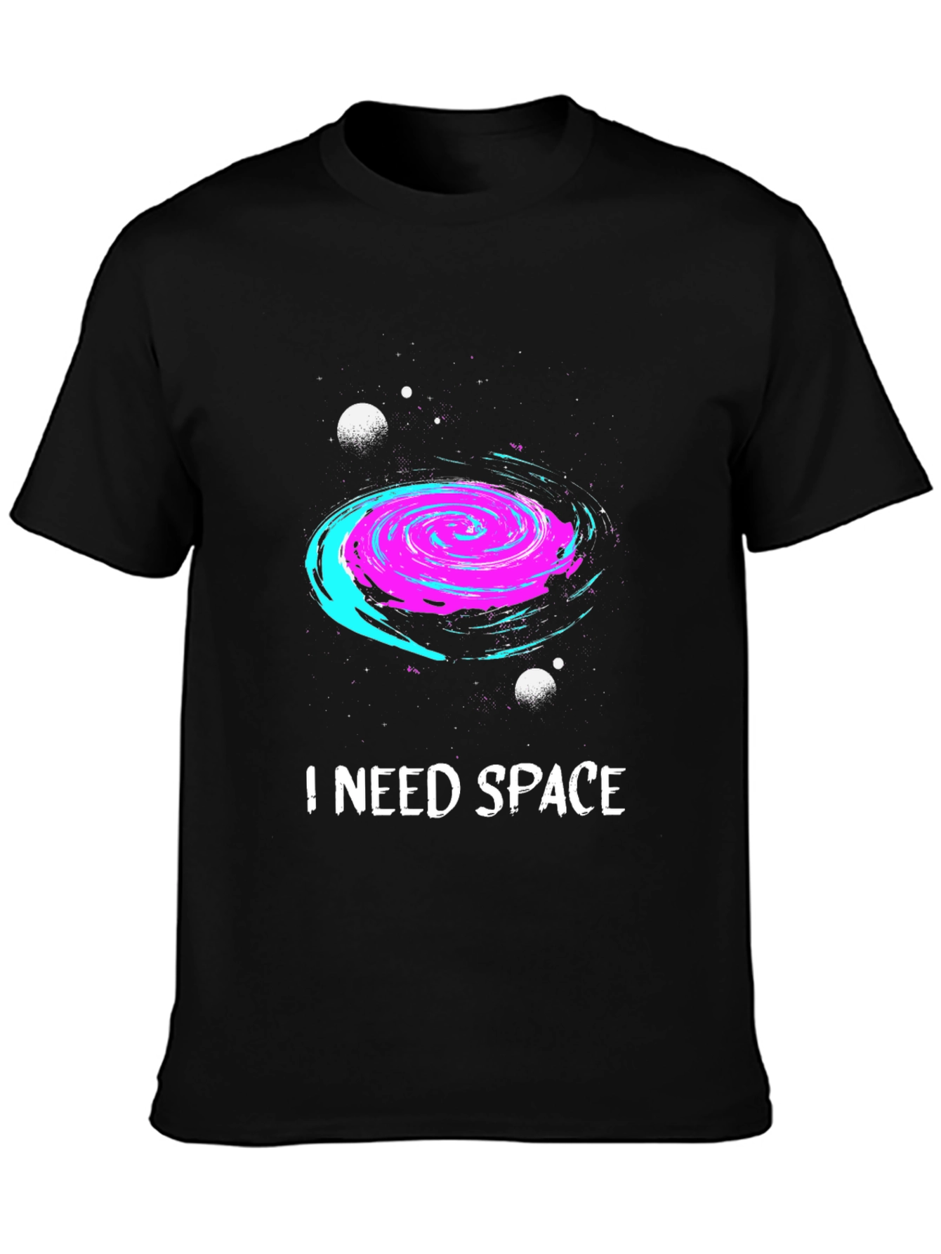 I Need Space Galaxy Graphic T-Shirt