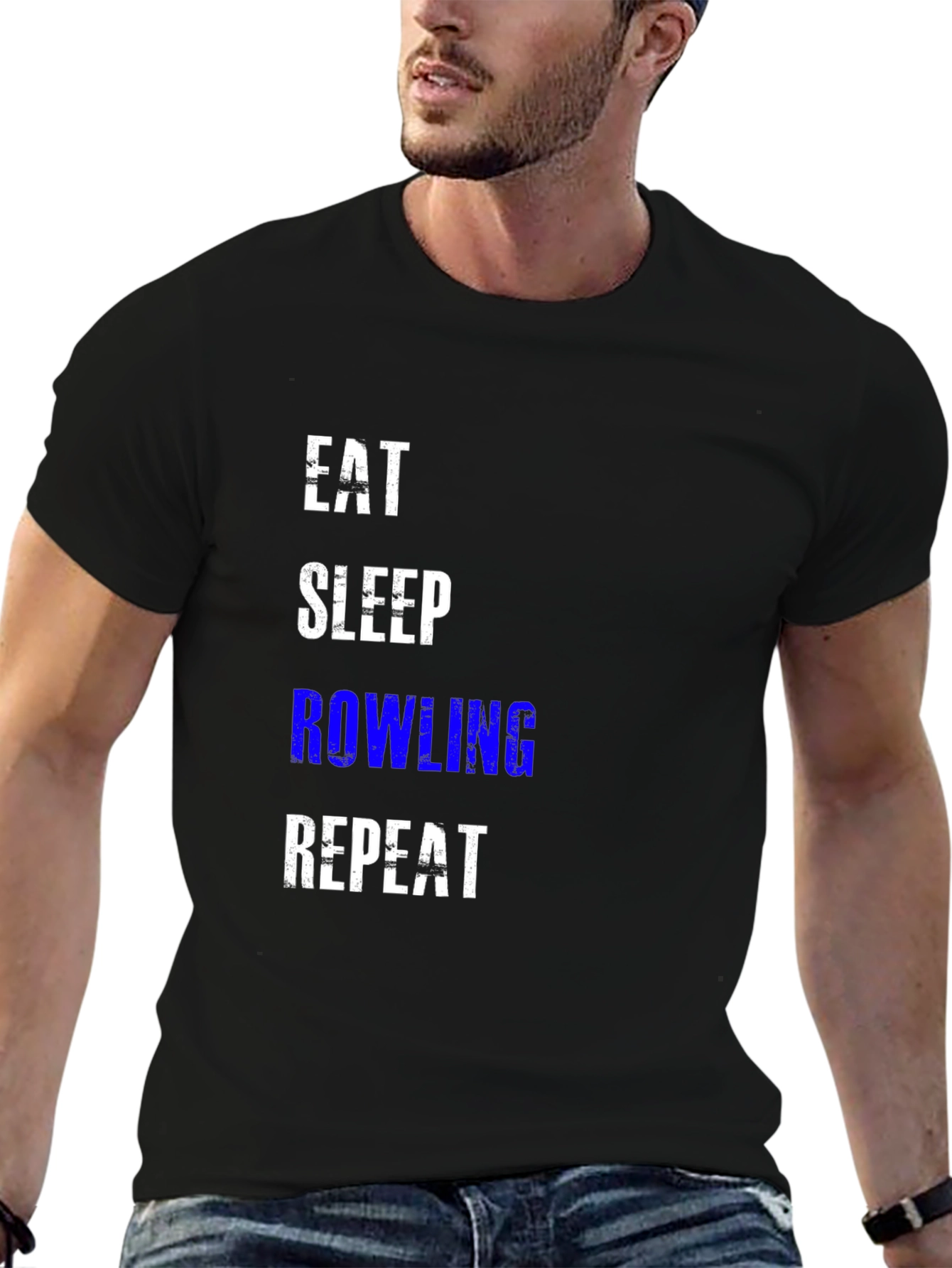 Eat Sleep Rowling Repeat T-Shirt
