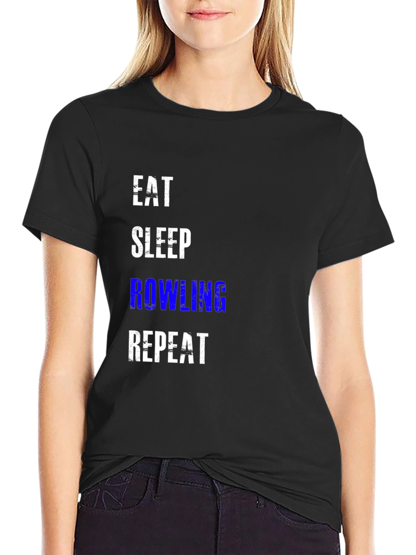 Eat Sleep Rowling Repeat T-Shirt