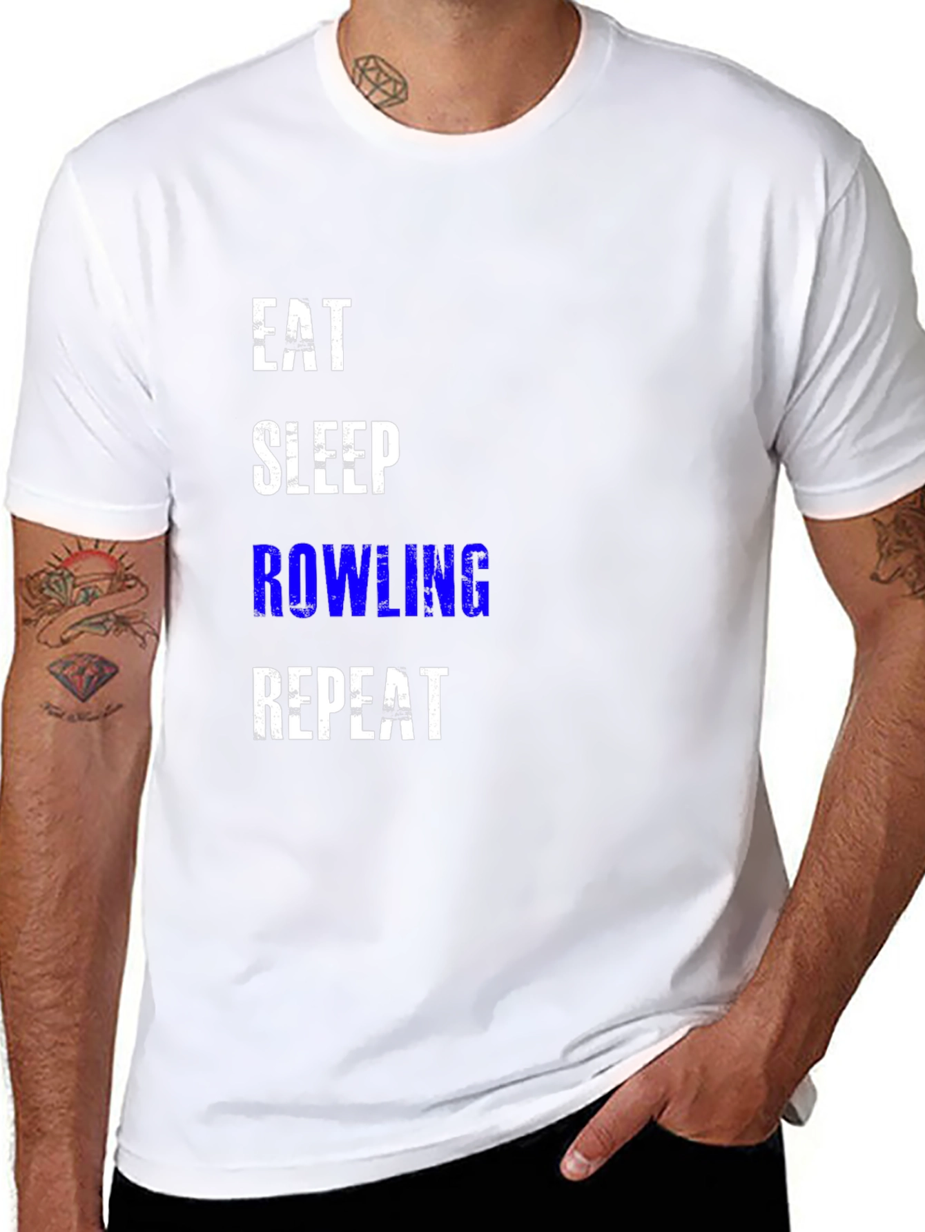 Eat Sleep Rowling Repeat T-Shirt