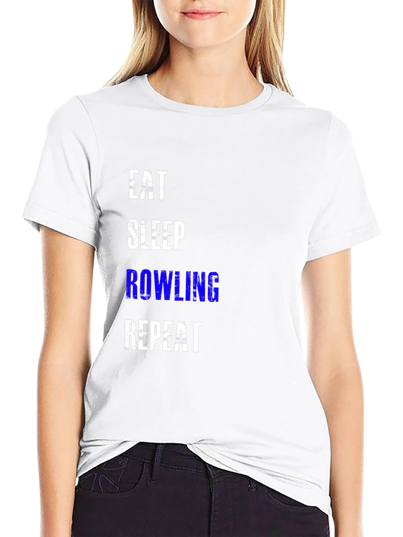 Eat Sleep Rowling Repeat T-Shirt