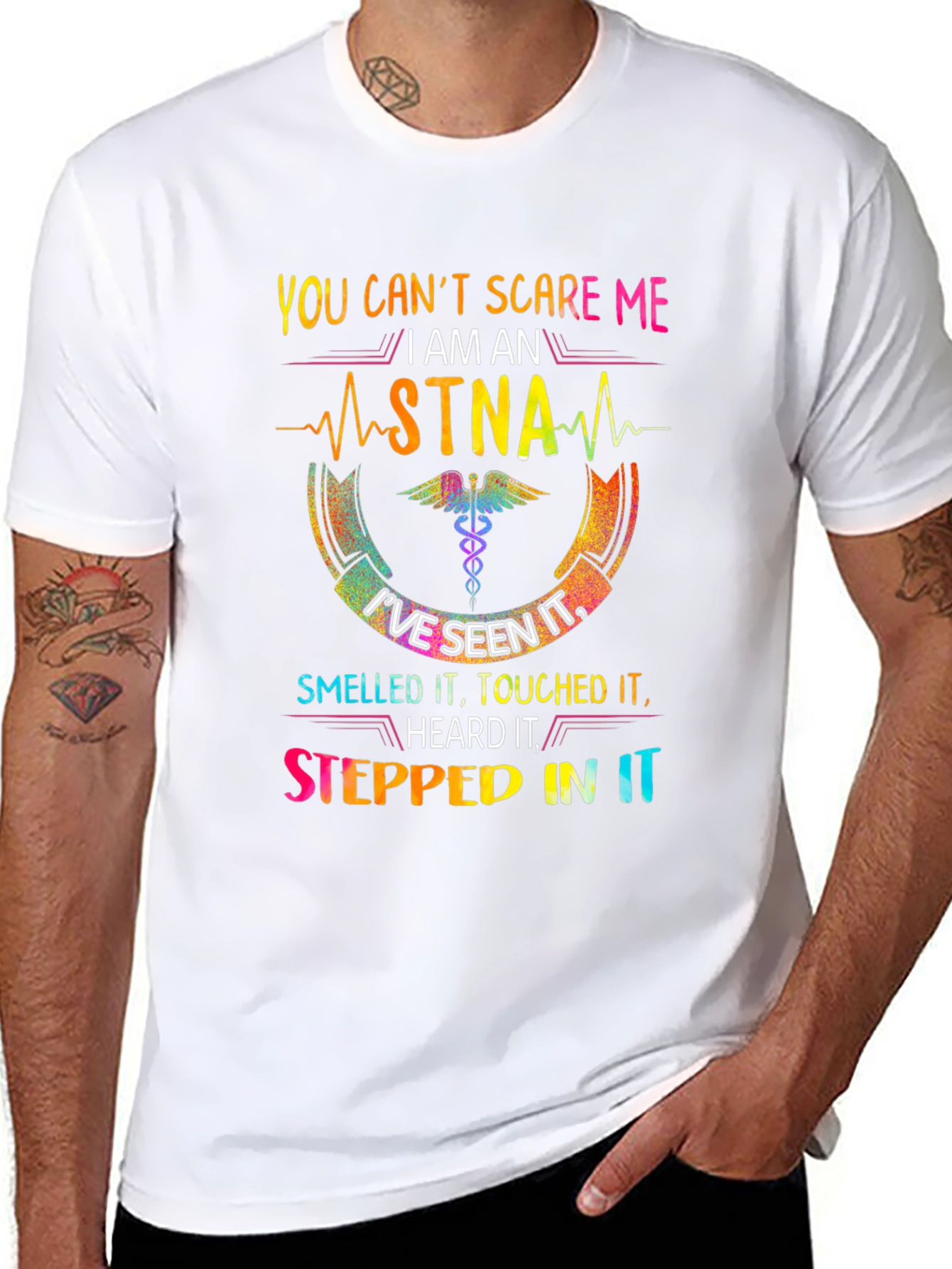STNA Pride T-Shirt - Seen It All! Nurse Apparel