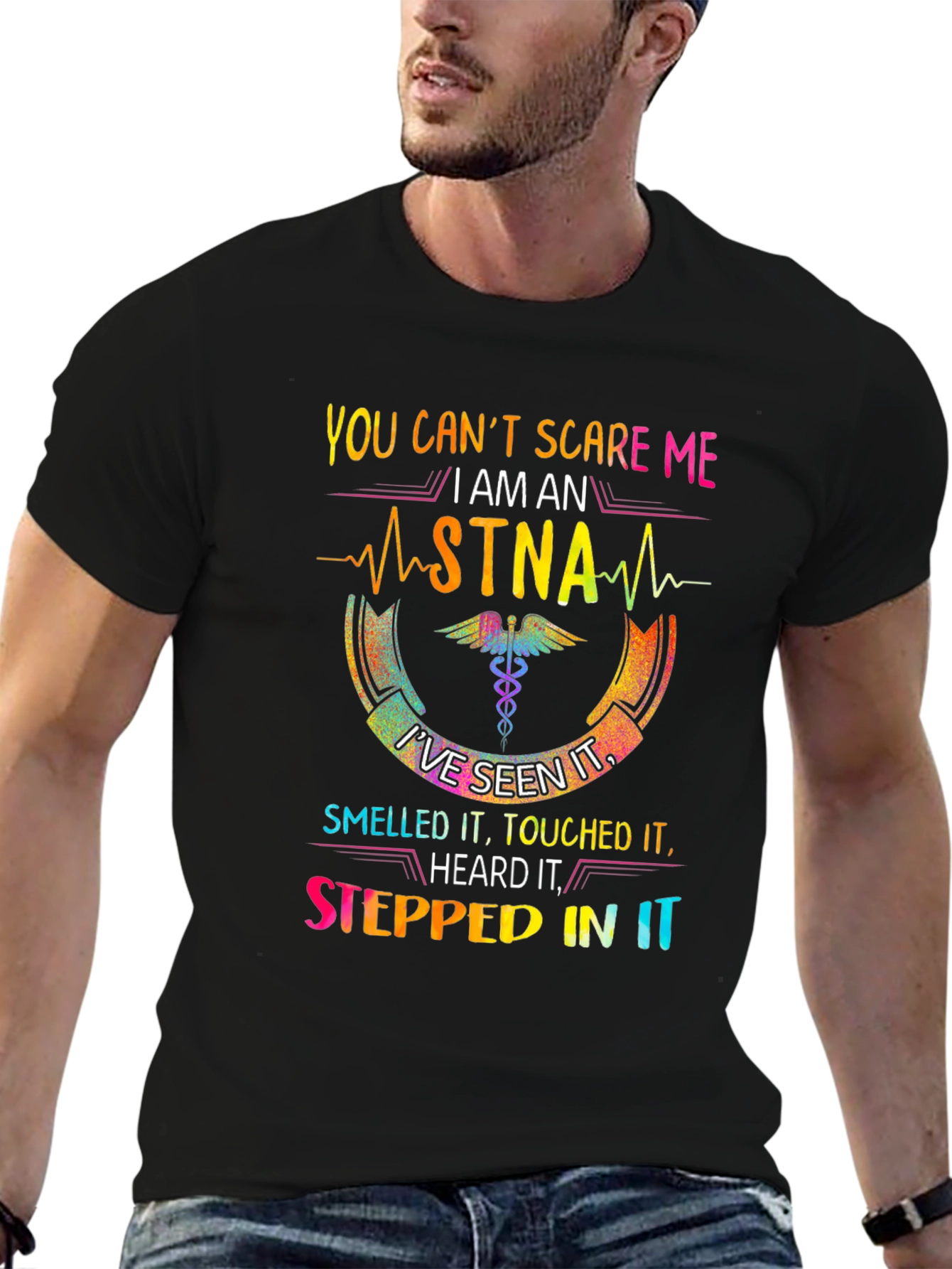 STNA Pride T-Shirt - Seen It All! Nurse Apparel