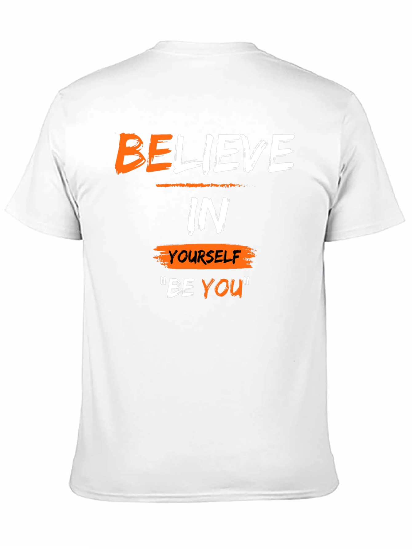 Believe In Yourself T-Shirt - Motivational Black Tee