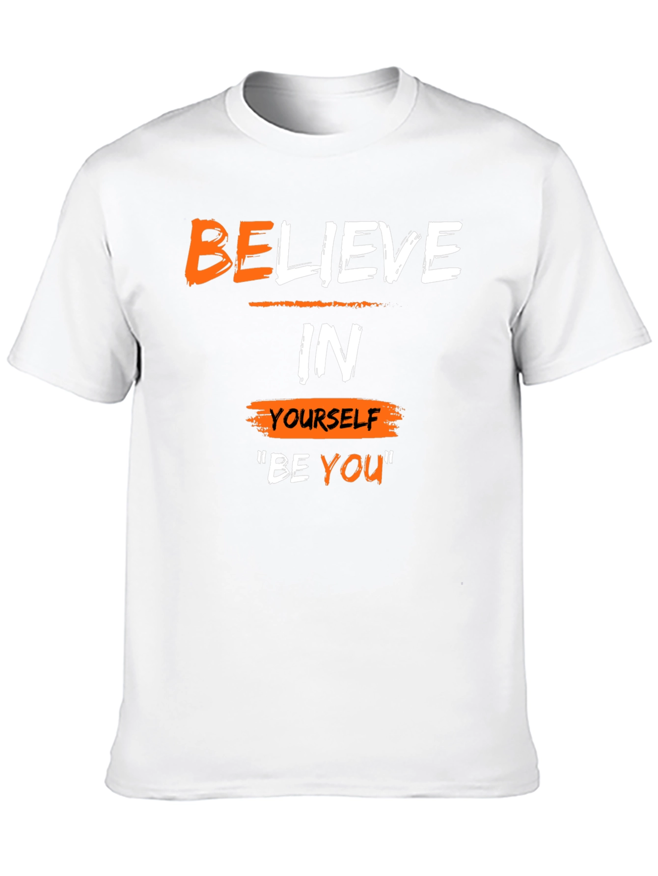 Believe In Yourself T-Shirt - Motivational Black Tee